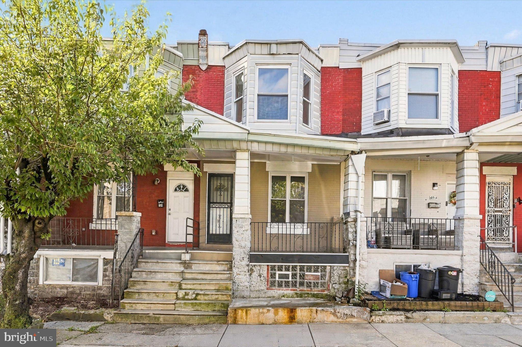 Welcome to 6014 Delancey Street! This spacious Philadelphia rowhome offers a wonderful combination of classic character and modern updates. The main level features a comfortable living room, separate dining area, and an updated kitchen with white shaker-style cabinetry, sleek countertops, a center island, and contemporary finishes. Abundant natural light flows throughout the home, highlighting its generous room sizes and traditional architectural details. Upstairs, you'll find three bedrooms offering flexible space for sleeping, working from home, or additional storage. The updated bathroom features modern tilework, a wood-tone vanity, and stylish black fixtures. Additional highlights include high ceilings, charming original details, ample windows, and a covered front porch perfect for relaxing outdoors. Conveniently located in West Philadelphia, this home provides easy access to neighborhood shopping, dining, public transportation, and major commuter routes. Whether you're looking for a place to call home or your next investment opportunity, 6014 Delancey Street offers plenty of possibilities. Schedule your showing today!