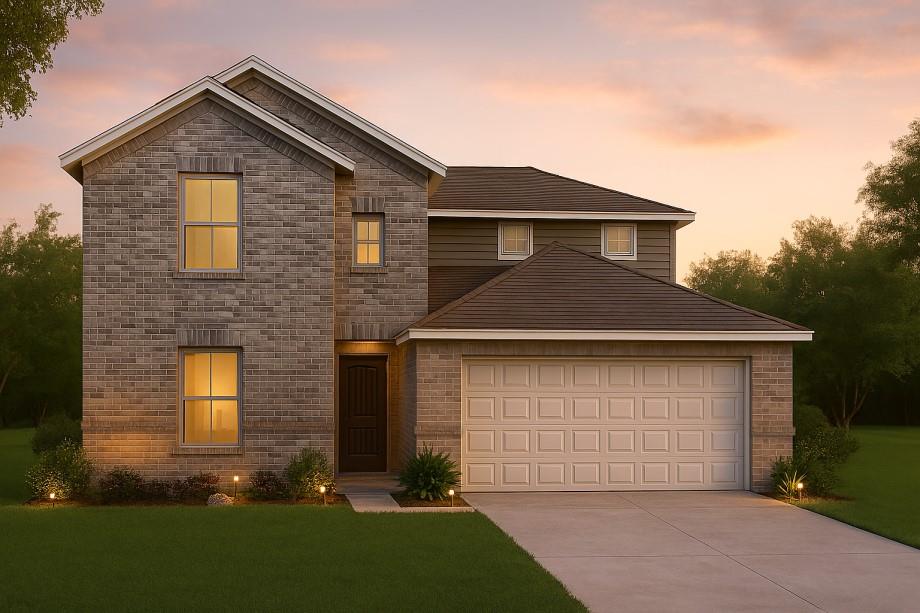 MLS# 21252376 - Built by HistoryMaker Homes - Jul 2026 completion! ~ Step into your future dream home in the highly desirable Palmilla Springs community. An exceptional new construction scheduled for completion on July 31, 2026. This beautifully designed traditional-style residence offers 2,539 square feet of thoughtfully crafted living space, perfect for both comfort and entertaining. With five generously sized bedroom, this home provides incredible flexibility for multi-generational living, guests, or creating dedicated work and relaxation spaces. Three full bathrooms are elegantly appointed to balance style and functionality. At the heart of the home, an open-concept floorplan creates a seamless flow between living, dining, and kitchen areas, making everyday living and hosting effortless. The stunning kitchen is a true centerpiece, featuring sleek granite countertops, a spacious center island ideal for gathering, and a convenient pantry for ample storage. Designed with both modern living and timeless charm in mind, this home offers the perfect blend of space, style, and practicality all in a sought-after neighborhood.