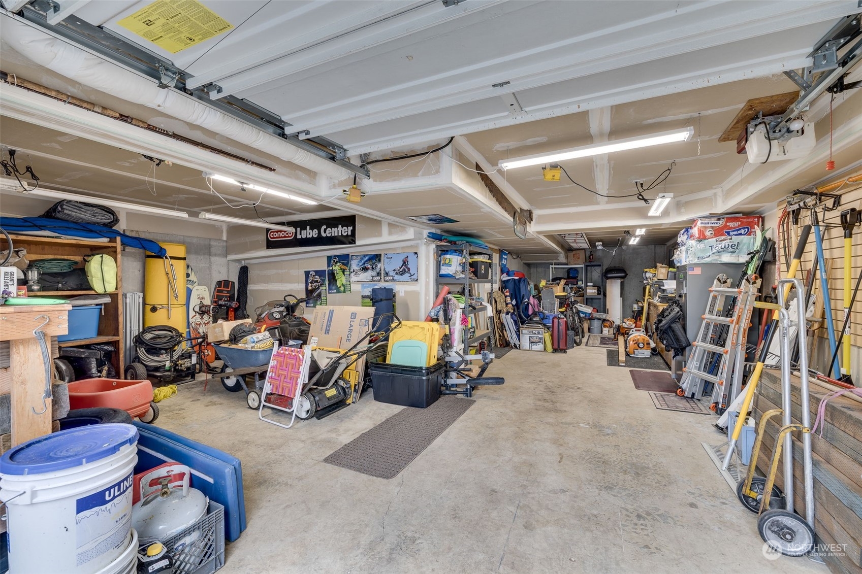 Unit B - Extra Garage that is located under unit B! So much extra storage or set it up as a workshop.