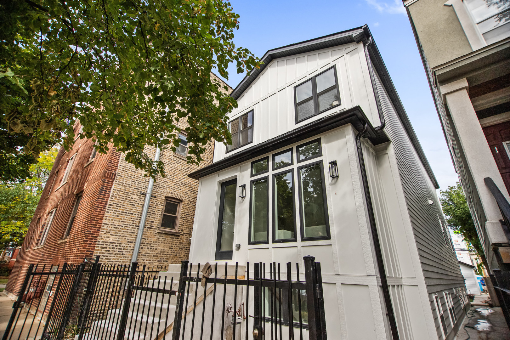 High End Developer Has Created Yet Another Beautiful, Modern & Elegant New Home right in the Heart of LOGAN SQUARE! Welcome to 3430 W Lyndale St, a Brand New Stunning Custom built 5 bedroom/3.5 bathroom single family home nestled just a couple blocks from the Center of Logan Square & Palmer Square Park with all of their Amazing restaurants, Great shopping, Farmers Markets and an Fantastic Nightlife! The home offers both Modern Luxury and the feel of living in an Urban Oasis! From the home's impressive open concept floorplan design, Well Appointed designer touches and Ample Outdoor Space, it certainly makes for an ideal home. Inside, discover the impressive designer touches such as Gorgeous Wide Plank White Oak Hardwood floors, Recessed Lighting, Custom Amish Millwork and Fresh Modern fixtures enhancing the abundance of Natural Light this space receives. The main level invites entertainment with a spacious layout and a Living Room & Dining that both featuring striking Gas Fireplaces with an Incredible Quartz surrounds. The Chef-Inspired Kitchen boasts 54" White Shaker Cabinets, Quartz countertops, Stainless Steel Appliances, an Extra Large Island with Dual Waterfall Countertops and the Half bathroom is on that level. Moving upstairs you'll find a Serene Oasis with Vaulted Ceilings, Skylights, 3 Bedrooms and 2 Full Bathrooms. The Primary Suite is Loaded with Tons of Natural light, Large Walk-in closets, Dual Vanities, Quartz tiles, a Huge Walk-In-Shower designed with Relaxation in mind, a Large Rain Shower and a Relaxing Separate Soaking Tub to unwind in at the end of the rough day. The Lower Level offers additional living space with a Large family room, Custom Wet Bar, 4th & 5th Bedrooms, and Lastly Another Beautiful Full Bathroom. Transition to the Outdoors Space of the Concrete Patio and Large and Lush Backyard leading to the 2.5 car garage. All of this in the coveted Logan Square area. Enjoy easy access to the amenities in, Logan Square & Palmer Square Park. With the homes blend of style and its location, this home offers a rare opportunity for discerning buyers seeking the ultimate Chicago lifestyle.