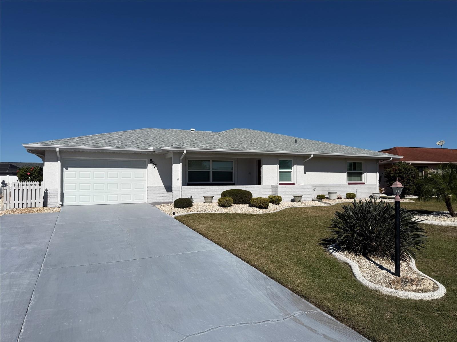 Welcome to this well-maintained 2 bedroom, 2 bath home offering 1,647 sq ft of comfortable living space in the heart of Sun City Center. This spacious property features a newer roof, great curb appeal, and a bright, open layout that feels warm and inviting from the moment you enter. The home includes generously sized rooms, a large living and dining area, and a well-designed floor plan perfect for everyday living and entertaining.The kitchen and bathrooms are original, giving the next owner the opportunity to update and customize to their taste while enjoying the benefits of a solid, well-cared-for home. Outside, the beautifully landscaped yard adds charm and provides a peaceful setting for relaxing or enjoying Florida’s sunshine.Located in a highly desirable 55+ golf cart community, this home offers quick access to world-class amenities including pools, fitness centers, clubs, golf courses, shopping, medical facilities, and more.With its strong structure, newer roof, and spacious layout, this home is priced to reflect today’s market and offers exceptional value for anyone looking to enjoy the Sun City Center lifestyle. Schedule your showing today!