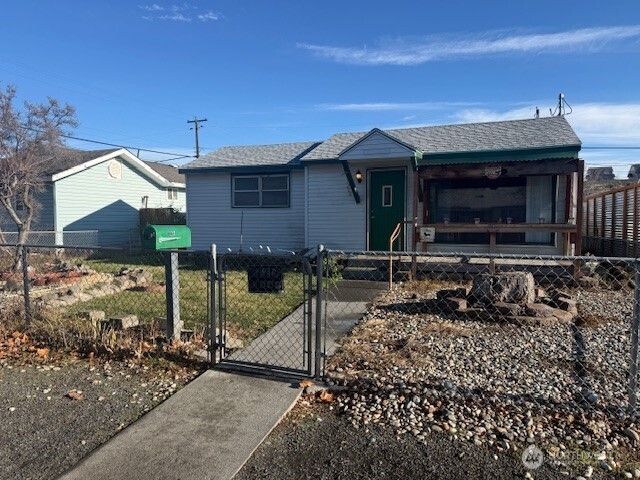 Handyman Special!  2 bedroom home with 3/4 bath. Kitchen was updated and partial re roof in 2022. Fenced front yard with covered deck. Home is not in the flood zone.  Cash or conventional, as is.