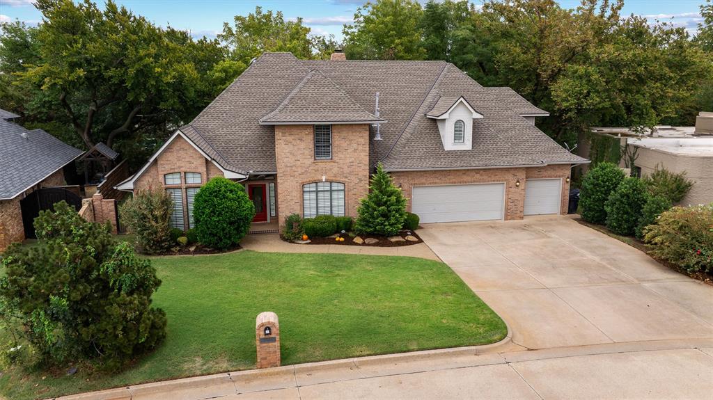 Tucked into the established and sought-after Val Verde addition, this 3,337-square-foot home offers the kind of space, craftsmanship, and setting that never goes out of style. With four bedrooms, three-and-a-half baths, two living areas, two dining areas, and a three-car garage, there’s room here to gather, entertain, work, and unwind.Thoughtful custom details are found throughout, including built-in cabinetry, a wet bar, plantation shutters on the main floor, central vacuum, and an impressive laundry room complete with a sink. The spacious primary suite is conveniently located on the first floor and feels like a private retreat, featuring a jetted tub, walk-in shower, dual vanities, two walk-in closets, and heated bathroom floors.Upstairs, three generously sized guest bedrooms each offer exceptional walk-in closet space. Two share a Jack-and-Jill bath, while the third enjoys the privacy of its own en-suite bath.And then there’s the backyard. Backing to a creek, the park-like setting creates a wonderful sense of privacy that’s increasingly hard to find. A covered deck stretches from the kitchen to the private entrance of the primary suite, creating a natural extension of the home and an inviting place for morning coffee, quiet evenings, or entertaining friends.All of this is tucked into one of Northwest Oklahoma City’s well-established neighborhoods, with convenient access to the Kilpatrick Turnpike, library, medical services, shopping, and local dining. A home with room to live beautifully—and a setting that makes you want to stay awhile.