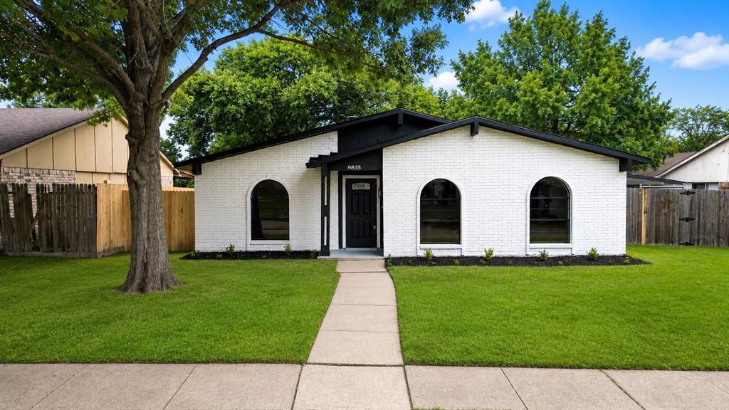 Welcome to this beautifully updated home in Dallas! Step inside to a bright, inviting layout featuring two spacious living areas and two dining spaces—ideal for both everyday living and entertaining. The home showcases ceramic flooring, fresh interior paint, and updated recessed lighting that enhances the open feel throughout.The remodeled kitchen is truly the heart of the home, featuring elegant quartz countertops, crisp new cabinetry, stainless steel appliances, and a timeless subway tile backsplash. Its open-concept design creates an easy, natural flow into the dining and living areas—perfect for everyday living and effortless entertaining.The primary suite is a true retreat, offering a peaceful escape with a generous walk-in closet and a fully renovated ensuite bathroom featuring a sleek modern vanity and a glass-enclosed shower that feels like a spa experience. The secondary bathroom has also been thoughtfully updated with contemporary finishes, an elegant tile shower, and matte black fixtures that add a clean, modern touch throughout.All bedrooms are freshly updated with new paint, plush carpet, and modern ceiling fans with remote controls, offering comfortable and inviting spaces to relax and unwind.Step outside to a warm and inviting porch, perfect for hosting memorable gatherings, celebrating special moments, or simply unwinding with family and friends.Major updates include a brand-new roof with transferable warranty, new HVAC system, and select new windows for improved efficiency. Thoughtfully updated throughout, the home features new cabinetry and doors, complemented by a freshly painted exterior that enhances its clean, move-in ready feel and curb appeal. Located just minutes from Cedar Ridge Preserve, Cedar Hill State Park, and Joe Pool Lake, this home offers endless outdoor adventures this summer– from scenic trails and wildlife to boating and weekend relaxation!