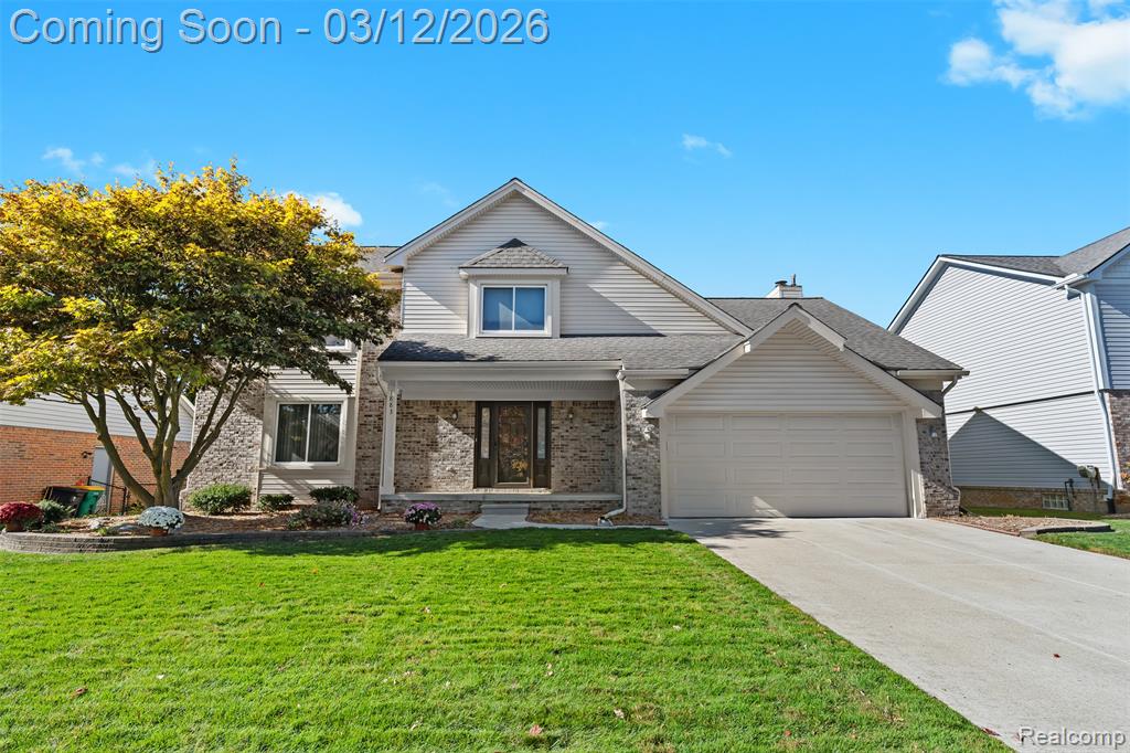 Striking 4 Bedroom Wexford Mews colonial with a fenced yard.  From the moment you drive up you'll notice the difference - quality abounds in this home, The spacious foyer offers hardwood flooring and fresh paint.  The family room has a vaulted ceiling, gas fireplace and overlooks the private back yard.  The formal dining room also makes a great play room of office and the living room is spacious and welcoming.  Upper level offers new carpet and paint. Family bath is full ceramic. Primary Suite has a walk-in closet and completely remodeled bath with a large shower.  Finished basement and wonderful fenced yard with a newer cedar deck and a lovely 3-season room.  So many updates:  High Eff GFA Furnace w/ humidifier - 09. Roof - 06; Wallside windows - 2005-06; Marvin windows on Fla porch-2017; Vinyl siding, gutters 2006-07; Cedar Deck w/ composite rails 2010; Air Conditioning - 2020; Quartz Counters - 2023; Bat Exclusion (5 year warranty) - 2026; Driveway Concrete - Approx. 2020; Upstairs and family room carpet - 2025.