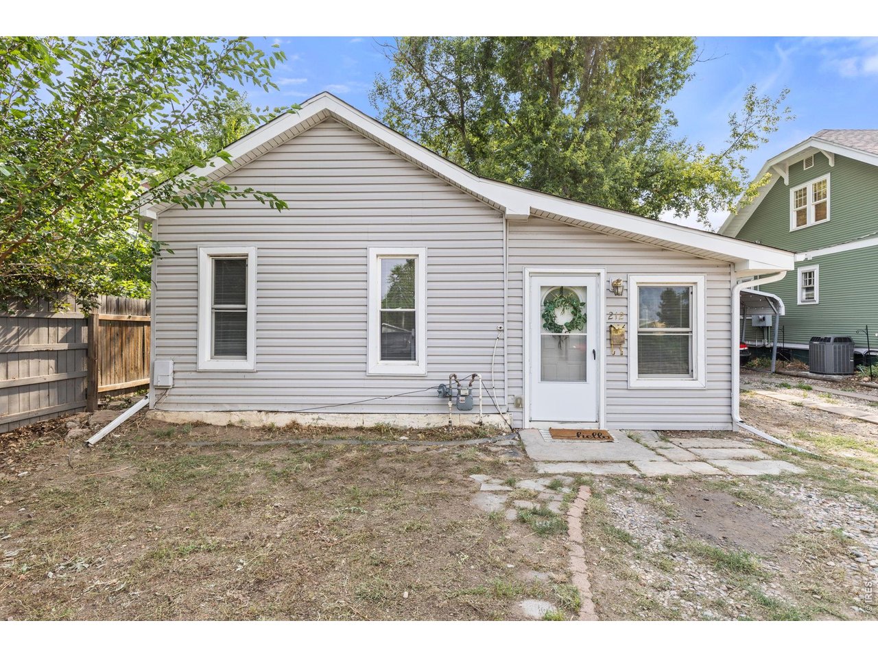 Great Value Near Downtown Loveland! Enjoy the convenience of being just a short walk from vibrant Downtown Loveland, the library, recreation center, restaurants, shopping, parks, and more. This charming 2-bedroom home offers an efficient, easy-to-maintain layout with 802 finished square feet, hardwood flooring in the bedrooms and kitchen, updated LVP flooring in the living room, and a private paver patio for relaxing outdoors.Whether you're a first-time buyer, looking to downsize, or searching for an investment opportunity, this home offers an exceptional value in a hard-to-beat location. Leave the car at home and enjoy everything Downtown Loveland has to offer just blocks from your front door. Affordable, walkable, and full of potential-don't miss this opportunity!
