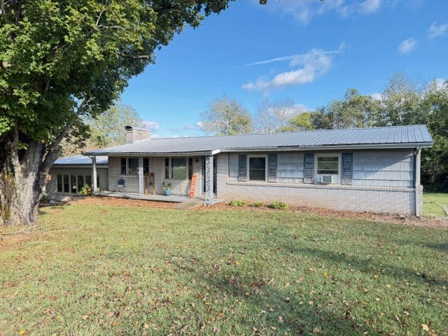 Welcome to this unique piece of property just minutes from town. Home sits on a generous lot with lovely mature shade trees and flowers. Inside you will find 3bdr/1bath in the main home and in the attached mother-in law suite you will find an additional bedroom and bath. Mother-in law suite also features a kitchen and living room which can be accessed from the outside for great rental opportunity. Several outbuildings and a dog kennel remain with the home. HVAC is only 2 yrs old.