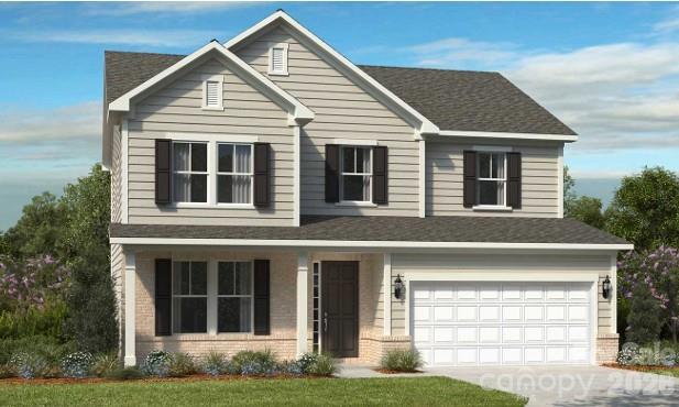 New Construction - September Completion! Built by America's Most Trusted Home Builder.Welcome to the Madison at 18230 Torchbearer Lane in The Coves on Lake Wylie! This two-story floor plan features an open-concept main level with a spacious great room connecting to the kitchen, casual dining area, and covered outdoor living—ideal for entertaining. The first floor also includes a front study, guest bedroom with nearby bath, and convenient garage entry. Upstairs, enjoy a versatile loft, three secondary bedrooms, a tech space, and laundry room. The primary suite offers a large walk-in closet and a spa-inspired bath with separate tub and shower for a relaxing retreat. Discover new single-family and townhomes at The Coves on Lake Wylie, a lakeside community within The Palisades master development in Charlotte, North Carolina. Residents enjoy direct access to Lake Wylie with kayak, canoe, and paddle board storage, along with a community dock for fishing and taking in peaceful water views. Planned amenities coming in late 2027 include a resort-style pool, pickleball courts, walking trails, a play area, and a dog park that make it easy to enjoy every day close to home. The Palisades offers an elevated lifestyle with optional country club access and nearby recreational options, including the 18-hole Jack Nicklaus-designed golf course. Convenient access to I-77 and South Carolina 160 supports easy commutes to Uptown Charlotte, while Pier 49 Marina, McDowell Nature Preserve, and everyday conveniences like Target, Sprouts Farmer’s Market, Publix, and local restaurants are all just minutes away. Additional Highlights Include: gourmet kitchen, laminate flooring extension to great room and study, tub and shower with double recessed niche at primary bath, window blinds throughout, refrigerator. Photos are for representative purposes only. MLS#4387498