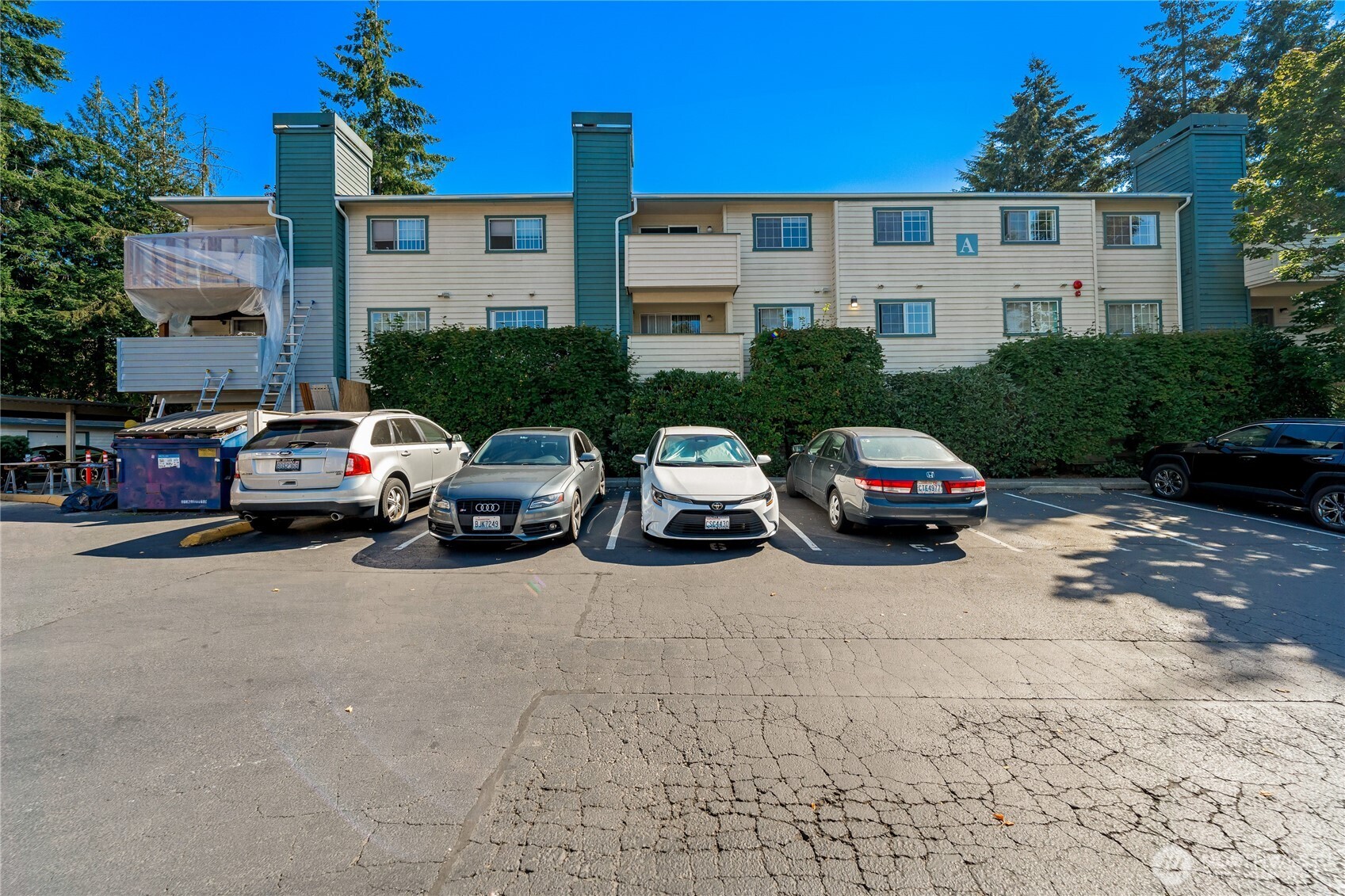 Welcome to this well maintained and affordable top floor condo boasting 2 bedrooms, 1-3/4 baths, and 835 sf of comfort, convenience, and great value.  No neighbors above = peace & quiet!  Located just minutes from Highway 509, I-5, SeaTac Airport, shopping, dining, and everyday amenities, this home is in an ideal location for commuters and anyone looking for easy access around the city. The open floor plan features a spacious living room with a cozy wood burning fireplace and a dining area.  The balcony off the living room provides territorial views and a storage closet.  Both bedrooms are generously sized with ample closet space, and the primary bedroom easily fits a king sized bed. All appliances stay, including a full size, front-loading washer and dryer, making this home move in ready. If you are looking for an affordable home in a convenient location, this condo is one you will not want to miss.