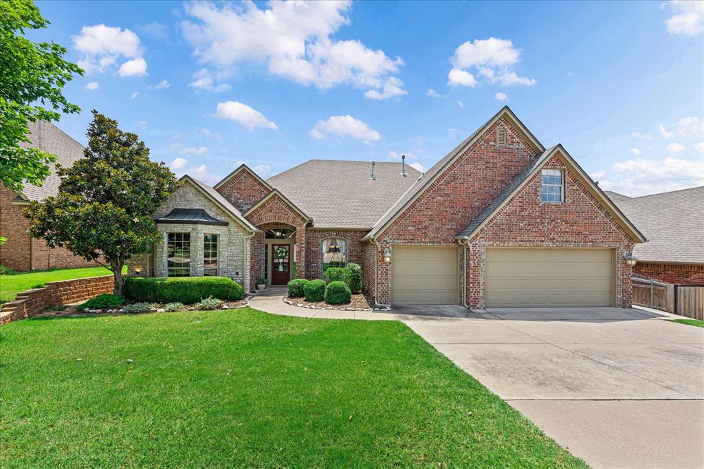 Welcome to 1632 Deer Park Drive, nestled in the highly desirable Cheyenne Crossing community, where thoughtful design, quality finishes, and an exceptional location create the perfect place to call home. Located directly across from Mitch Park and within the highly acclaimed Edmond School District, this beautifully maintained residence offers the ideal blend of comfort, functionality, and lifestyle. The inviting great room serves as the heart of the home, showcasing rich wood flooring, a stunning stone gas fireplace, and an open layout that creates the perfect setting for gathering with family and friends. The adjoining formal dining room provides an elegant space for holiday celebrations, dinner parties, or everyday meals. The kitchen is designed for both convenience and entertaining, featuring a breakfast bar, built-in pantry, stainless steel appliances, and a beautiful glass-front display cabinet that adds character and additional storage. Its seamless connection to the dining room makes hosting effortless. Just off the main living area, a versatile 4th bedroom with access to a full bathroom can easily serve as a guest suite, or private home office to accommodate your lifestyle. The spacious primary suite offers a peaceful retreat with a generously sized walk-in closet and a spa-inspired bathroom featuring dual vanities, a relaxing soaking tub, and an oversized walk-in shower designed for comfort and convenience. Two additional downstairs bedrooms share a well-appointed bathroom, while the expansive upstairs bonus room provides endless possibilities as a media room, game room, playroom, or second living area. Thoughtful details continue throughout the home, including a utility room with a sink for added functionality, new carpet installed in July 2026, and a roof replaced in 2018. Residents of Cheyenne Crossing enjoy a neighborhood pool and the incredible convenience of living directly across from Mitch Park. Welcome Home!