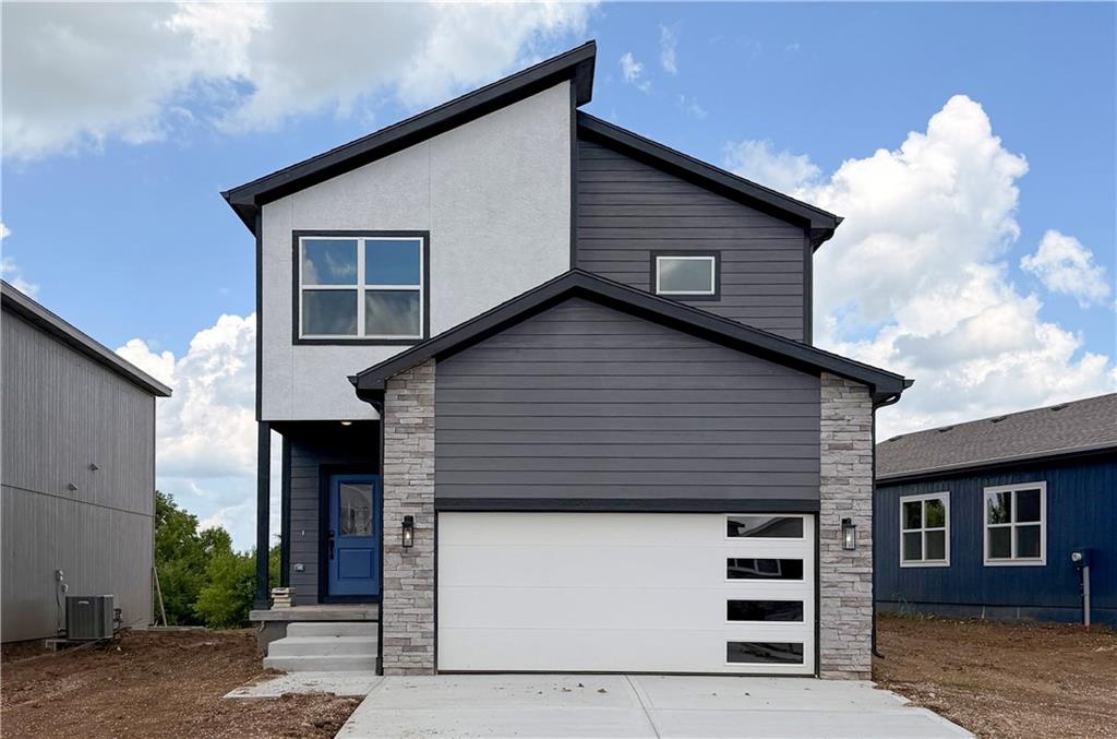 Under construction with a July completion timeline. Experience the “Lily”, where modern elegance meets effortless comfort. This 2-story, 3-bedroom, 2.5-bath plan welcomes abundant natural light courtesy of its ample windows, creating a bright and inviting atmosphere throughout.  The first build of this plan with an extra foot of main level ceiling height, this home already felt much bigger before the sheet rock went in. The open-concept design seamlessly connects the spacious Living Room, Dining Room, and Kitchen  perfectly for both everyday living and entertaining. Upstairs, discover the spacious and privately placed Primary Suite disconnected from the other bedrooms for ultimate quiet and relaxation. With all bedrooms and the Laundry Room conveniently located on the upper level, this plan offers both practicality and aesthetic appeal in every detail.  Now it just needs YOU!  Home is under construction - See photos for colors and finishes planned for this home.  Finished home photos are of a prior build of this plan.  Make your next home at Eastbrooke, a true enclave within the Creekmoor development that showcases 108 acre Lake Creekmoor and the acclaimed 18 Hole Creekmoor Championship Golf Course. Offering one of the most comprehensive residential amenities packages available, homeowners with both active and relaxed lifestyles enjoy what feels like vacation all year long. Pools, tennis, pickleball, basketball, 24-hour fitness center, golf pro shop, Tavern on the Moor restaurant and bar, fishing, boating, SUP, biking and walking trails, and still more...it's ALL here! With schools and an abundance of shops, restaurants and services minutes away and with easy access to Jackson and Johnson Counties, homeowners have all the benefits of metro living at their fingertips while enjoying home life outside the hustle and bustle. Whether making your first home purchase or your last, this is a destination community like no other where every day is like vacation!