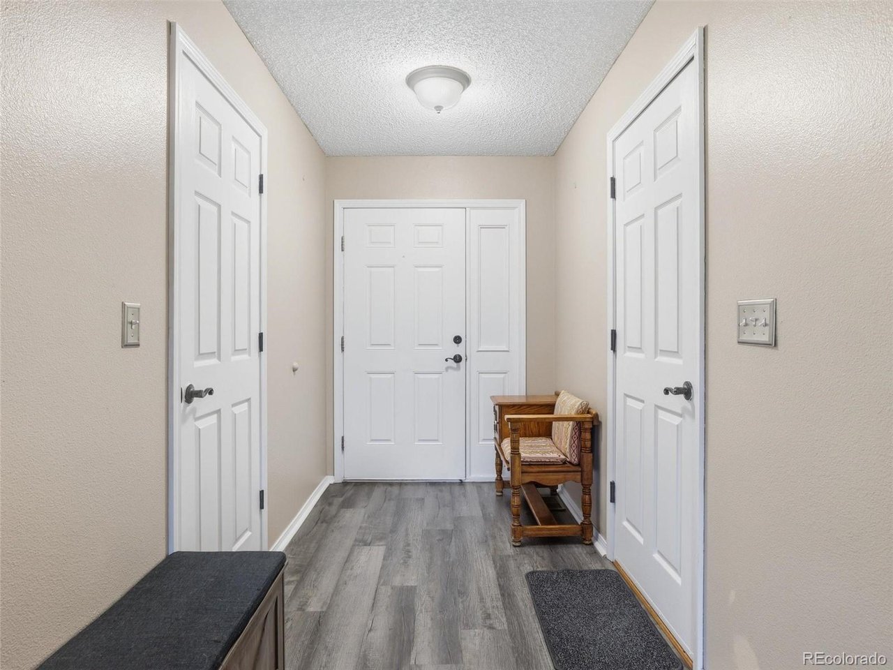Welcome home to this beautifully maintained corner-lot property offering comfort, style, and pride of ownership throughout! This exceptionally clean home features numerous updates, including durable vinyl flooring, newer carpet and newer water heater. Inside, you'll find a bright and inviting floor plan with a gas fireplace in the living room. There are 3 generously sized bedrooms and spacious living areas. The primary suite serves as a relaxing retreat, complete with a private 5-piece ensuite bath featuring dual sinks, a large soaking tub, separate shower, and ample space to unwind. Natural light fills the home, while the updated flooring and well-maintained finishes make it truly move-in ready. Situated on a spacious corner lot, this home offers attractive curb appeal, extra yard space, and a more open feel than many neighboring properties. Conveniently located near parks, schools, shopping, dining, and Fort Carson, you'll appreciate easy access to all the amenities Fountain and Colorado Springs have to offer. Don't miss the opportunity to own this meticulously cared-for, move-in-ready home. Schedule your private showing today!