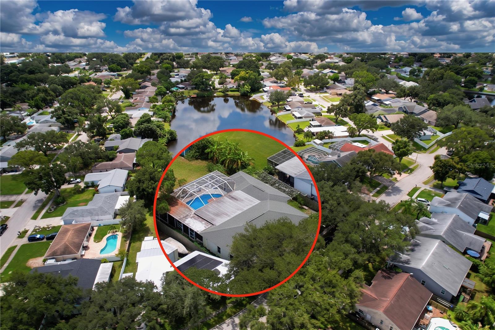 Welcome to 6250 Cedarbrook Drive N, where Florida living meets space, privacy, and waterfront recreation! This 3-bedroom, 3-bath pool home offers nearly 1,800 square feet of comfortable living space, an attached 2-car garage, and an oversized lot designed for enjoying the Florida lifestyle.Step outside into your backyard and discover what truly makes this property special. Enjoy your private in-ground swimming pool, then head down to the lake right behind your home for fishing, kayaking, or simply relaxing by the water. Whether you’re starting the morning with a peaceful paddle, spending the afternoon fishing, or entertaining friends around the pool, this backyard offers a lifestyle that’s hard to beat.Inside, the versatile floor plan provides bright living spaces and three full bathrooms, offering plenty of flexibility for family and guests. The combination of a private pool, oversized lot, and direct access to the lake makes this home a rare find.Centrally located in Pinellas Park with convenient access to St. Petersburg, Clearwater, Tampa, shopping, dining, airports, and the beautiful Gulf Coast beaches. If you’ve been looking for a home where you can swim, fish, kayak, entertain, and enjoy Florida living right from your own backyard, this is one you won’t want to miss. Schedule your private showing today!