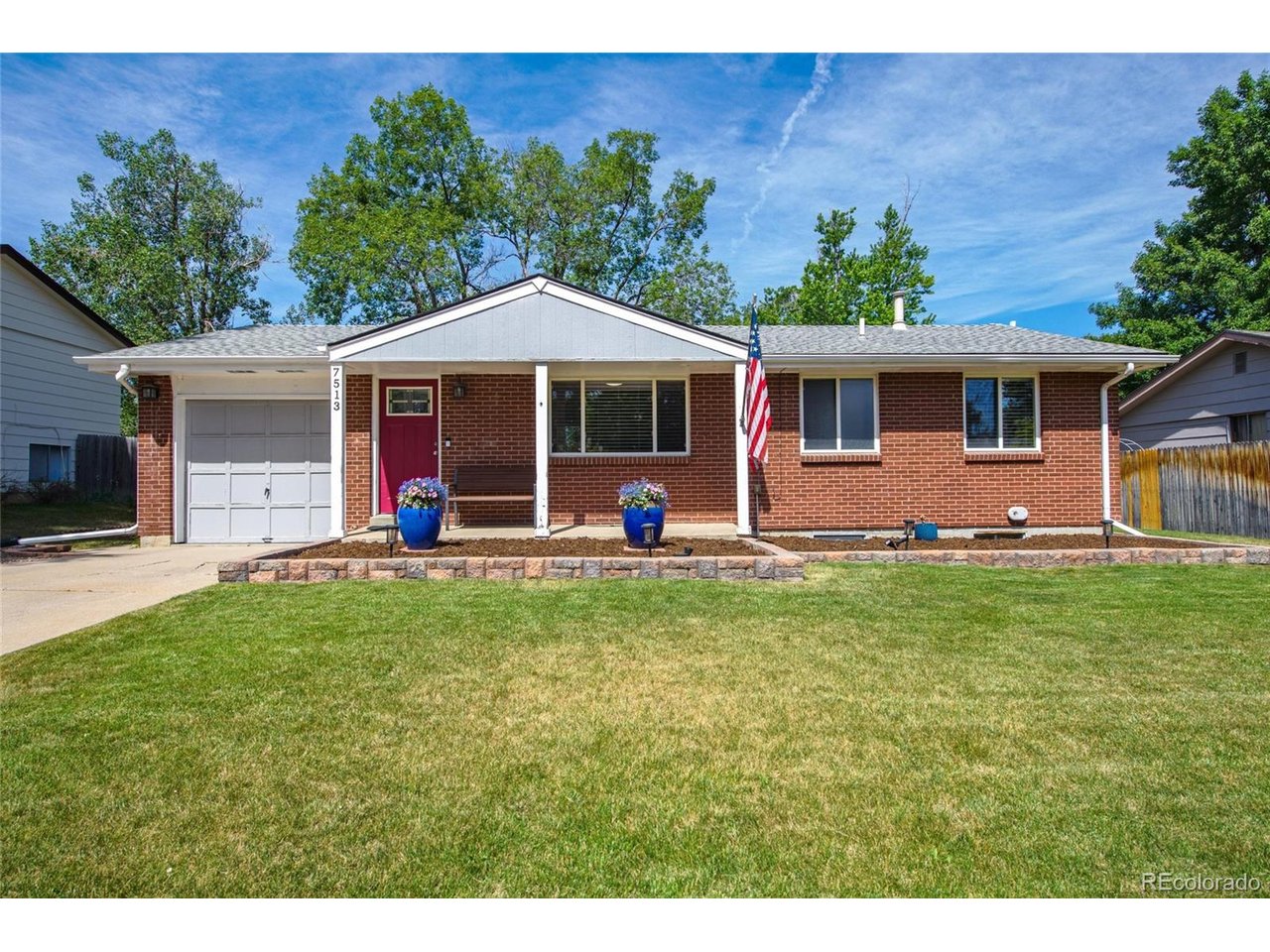 Charming 4 bedroom, 2 bath brick ranch offering comfortable single-level living and timeless curb appeal. Inside you'll find a spacious living room, abundant natural light and a nicely updated kitchen with white cabinetry, granite counters and Stainless Steel appliances. Three bedrooms and a full bath on the main floor make this ranch a perfect fit for first-time buyers, downsizers, families, or investors seeking a dependable property with long-term value.The finished basement adds extra living space with a large family room, a play area, a 3/4 bath, and a non-conforming bedroom that could also double as a hobby room or study space.  Step outside to a beautiful park-like backyard featuring mature landscaping, open green space and a peaceful setting perfect for relaxing, gardening or entertaining family and friends.  There is a large shed 10X12 with a loft in the backyard for all your tools, toys and storage.Sellers have updated the following: High Efficiency Amana Furnace (4 years old) Amana AC (4 years old) Rheem 50 gallon hot water heater 2025, Sump Pump (2 years old) and radon mitigation system.This well-maintained home combines classic character, flexible living space and an inviting outdoor retreat. Within walking distance to Hackberry Elementary School. Don't wait, this is a wonderful home!