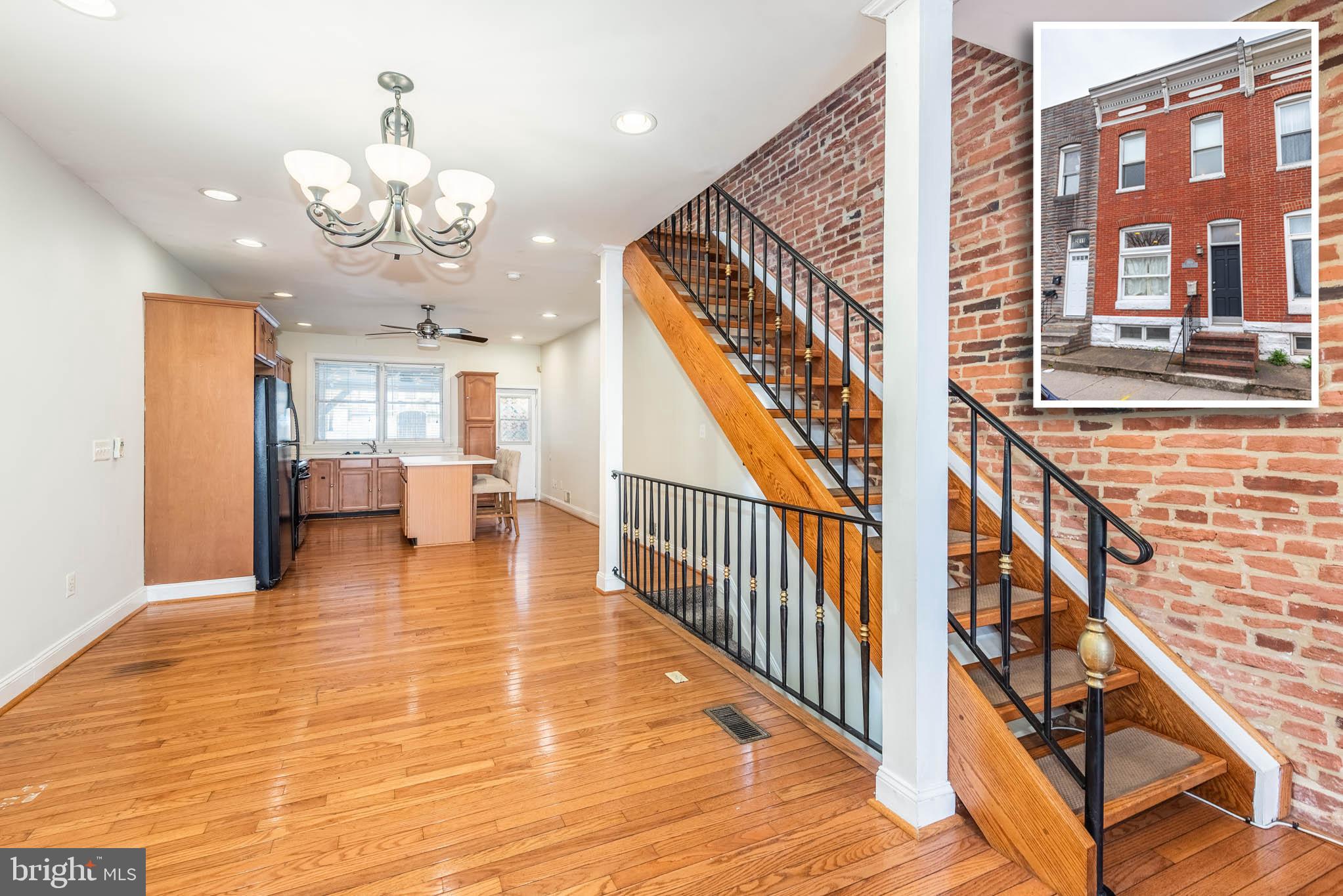 Park-front perfection with a  ROOF TOP DECK  and PARKINGFreshly painted and offering over 1,800 sq ft, this 3 bed, 2.5 bath home features an open layout with exposed brick and hardwood floors, spacious bedrooms, and a primary suite with attached bath. Lower level includes a family room and  third bedroom.Step outside to Patterson Park right across the street, and enjoy being just minutes from Canton’s waterfront, local restaurants, coffee spots, and everything that makes city living so fun and convenient.Pets are case by case      Available Immediately    Two Year Lease  Preferred    Good Credit + Income Requuired