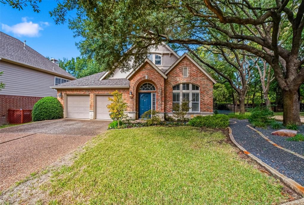 Single story home in the gated community of Enclave at White Rock. This home is currently configured as two bedroom but easily converted back to three. Two spacious living areas with beautiful views of the greenbelt from dining room and living room. Enjoy the extra yard space without the maintenance. This picturesque neighboorhood features gated access with a private park and pond with scenic walking trails. Easy access to White Rock Lake. Terrace flagstone patio with views of a park are ideal for enjoying the great outdoors.