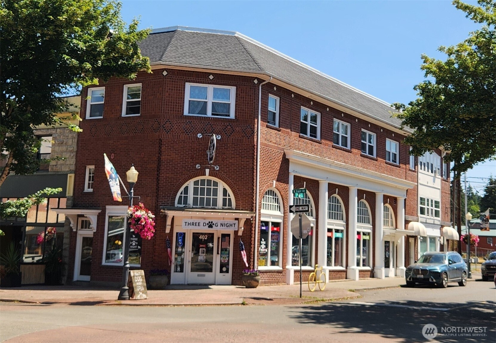 This is an irreplacable and beautiful historic building in downtown Centralia.  Like Port Townsend and Pioneer Square, these classic buildings will not be repeated.  This building had a complete interior gut job in 2005-2006:  all new wiring, all new supply line plumbing, new wall finishes, all new kitchens, new baths, new flooring, new heat system, all done to code.  Outside of the building had brick tuck pointing, new store front windows and all new roofing in 2026.  This is not a fixer, this is a keeper.  You get 5.3% return on investment, depreciaion write-off and real estate appreaciation.  Possible owner financing with acceptable terms. This is a gemstone quality asset to hold in your long-term portfolio.
