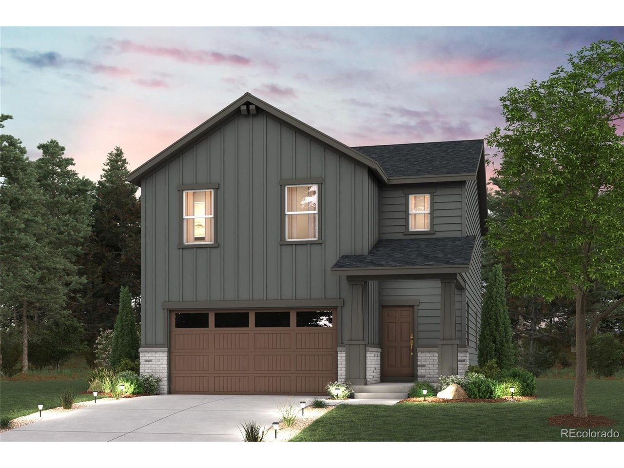 Discover your dream home in Coyote Creek! If comfort and style are at the top of your list, choose the Empress! An impressive kitchen sits at the heart of the home, showcasing a wraparound counter, a center island, and a walk-in pantry. It overlooks an open great room and a dining area-add a covered patio just outside for indoor/outdoor living-think relaxing meals in the evening or a coffee at sunrise. You'll also find a powder room on this level. There are three generous bedrooms upstairs, including an expansive primary suite with a walk-in closet and an en-suite bath with dual vanities and a walk-in shower. It's the perfect retreat after a hectic day! A versatile loft space that can be transformed into an office, an exercise space, or a game room, rounds out the plan.Additional home highlights include a gas stove, smart home package, backyard landscaping, appliances included, and a large pantry. Renderings and model photos are provided for representational purposes only and may not depict this exact property. Contact the builder for specifics on this property.