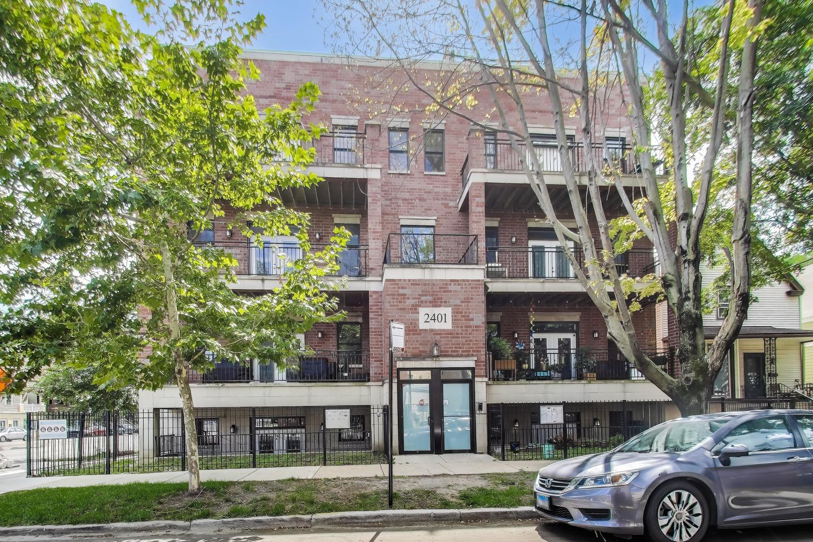Sun-filled Lincoln Square Penthouse Retreat:  Welcome to this exceptional all-brick and limestone 3 bedroom, 2.5 bathroom penthouse that blends timeless craftsmanship with modern luxury. Situated in an intimate, boutique elevator building built in 2014, this home offers over 1,900 square feet of thoughtfully designed living space.  From the moment you enter, you're greeted with rich hardwood floors, elegant custom millwork, coffered ceilings, and abundant natural light. The spacious living and dining area is anchored by a gas-start, wood-burning fireplace with a custom surround and picture-frame molding, opening to an expansive balcony overlooking a beautiful tree-lined street, perfect for entertaining and grilling.  At the heart of the home, the chef's kitchen impresses with quartz countertops, an oversized island, Bosch appliances including a double oven, a professional-grade cooktop with pot filler, custom cabinetry, and a sleek subway tile backsplash.  The luxurious primary suite offers a true retreat with dual walk-in closets, custom window treatments, and a spa-inspired bath featuring a walk-in shower and double vanity. Two additional bedrooms share a spacious full bath with dual sinks, providing comfort and privacy for family or guests.  An interior staircase leads to a massive private rooftop deck with a pergola, ideal for summer gatherings, outdoor dining, or simply unwinding in style.  Additional highlights include a full laundry room with side-by-side washer and dryer, a stylish powder room, central heat and air, heated attached garage parking, dedicated bike storage, an oversized storage room and pet-friendly building.  This sun-drenched penthouse delivers the very best of Lincoln Square living, close to shopping, restaurants, parks, and transit, while offering the privacy and sophistication of a true luxury home. Schools are highly-rated Budlong Elementary and Amundsen High School. See attached for Features, Mechanicals and Building info.