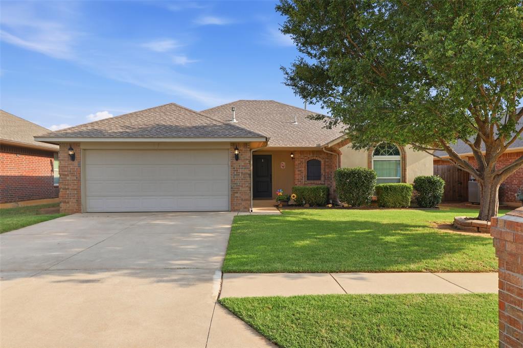 New listing in Apple Valley! This beautiful 3 bedroom, 2 bathroom home features very spacious kitchen with granite countertops, stainless steel appliances, built in microwave above the stove. Open living room with crown molding and fireplace. Large master suite and the master bathroom offers double sinks, separate tub & shower, and two spacious walk in closets. Storm shelter in garage. The neighborhood has so much to offer as well! You and your family can enjoy the pond, walking trails, pavilion, and a splash pad.