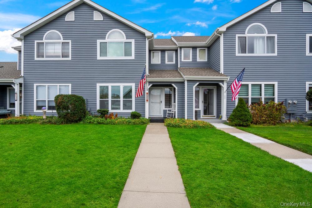 Desirable Malibu model in the highly sought-after, guard-gated Birchwood at Spring Lake community. This sun-filled 3-bedroom, 2.5-bath condo offers soaring ceilings, elegant moldings, and an open floor plan designed for easy living and entertaining.The main level features an eat-in kitchen, a spacious family room with sliders to a private patio, and an open living and dining area ideal for gatherings. Upstairs, the primary suite offers two walk-in closets and a brand-new bathroom featuring a private vanity nook and walk-in shower. Two additional bedrooms share another newly updated full bath, and a pull-down attic provides additional storage.Recent updates include new windows, a heating system, and central air conditioning, along with a new refrigerator and dishwasher, offering peace of mind and added value.Enjoy resort-style living with amenities that include a 9-hole golf course, indoor and outdoor pools, a fitness center, clubhouse, tennis, pickleball, racquetball, bocce, basketball courts, a billiards room, library, walking and biking trails, playgrounds, and beautifully landscaped grounds. Community services include exterior and grounds maintenance, pool upkeep, sewer, snow removal, trash, and water.