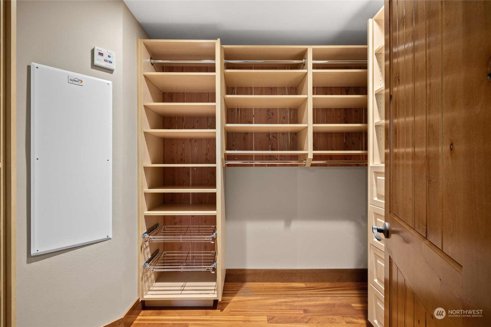 Walk in closet in Primary bedroom