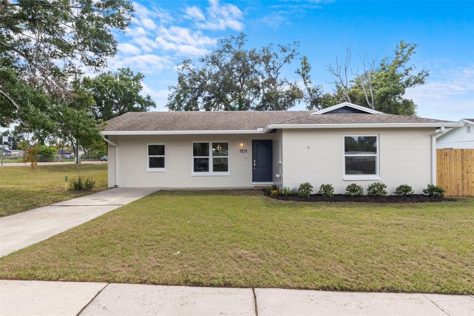 Beautifully Remodeled Home with Paid-Off Solar Panels, No Flood zone, & No HOA!
 
Welcome home! This fully remodeled gem has everything you’ve been looking for—style, comfort, and peace of mind. Enjoy a bright open-concept layout with a modern kitchen featuring, updated cabinets, and gorgeous Taj Mahal countertops— perfect for cooking or entertaining. Both bathrooms are newly updated, and the home comes with major upgrades already done: new AC and water heater (2024), impact windows (2021), roof (2017), plus updated plumbing and electrical. You’ll love that the solar panels are fully paid off, helping keep energy costs low year-round. Need extra space? There’s a bonus room ideal for a home office, guest room, or extra bedroom, along with a spacious laundry room for added convenience. Step outside to your private fenced yard with neighbors only on one side—great for relaxing, gardening, or letting pets play. With no HOA or CDD, you’ll have the freedom to truly make this home your own. Move-in ready and easy to love—come see it today!