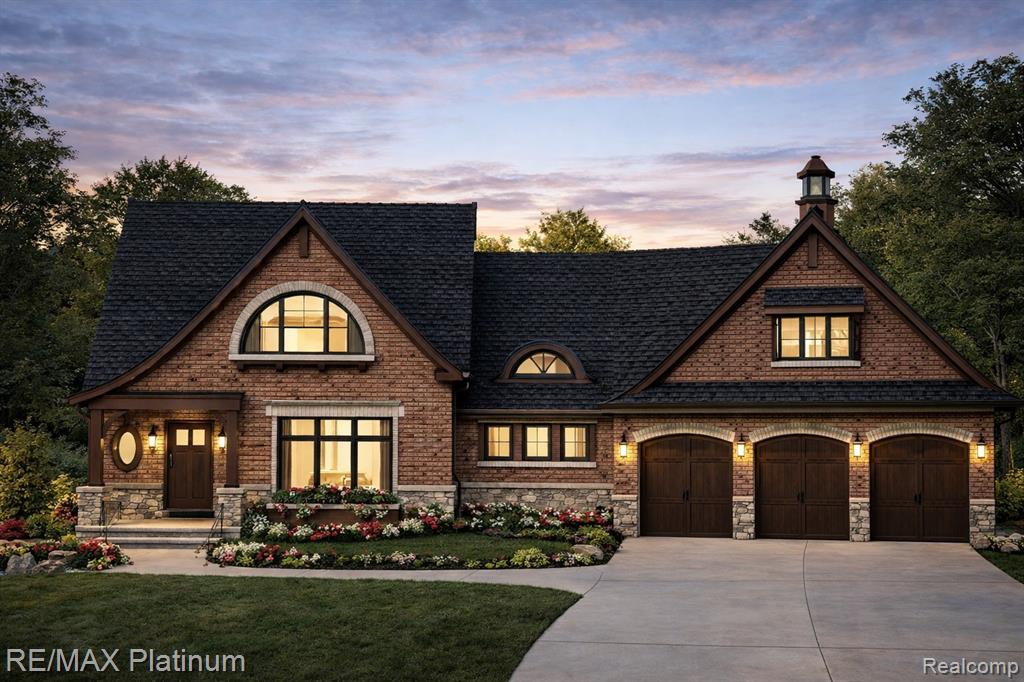 A rare Brighton offering featuring two exceptional parcels, including a premier buildable lakefront lot on all-sport East Crooked Lake. With 90' of frontage, walkout/daylight potential, mature trees, sandy-bottom shoreline, and stunning sunsets, it’s the ideal canvas for your dream home. The adjoining 1+ acre parcel includes an updated home with a split available—live there while you build your lakefront dream home.  Then convert the existing home to a rental property/guest house, this is a winning way to build and generate income! Some photos of the lakefront house are renderings, seller has started home plans and those may be made available after accepted offer.