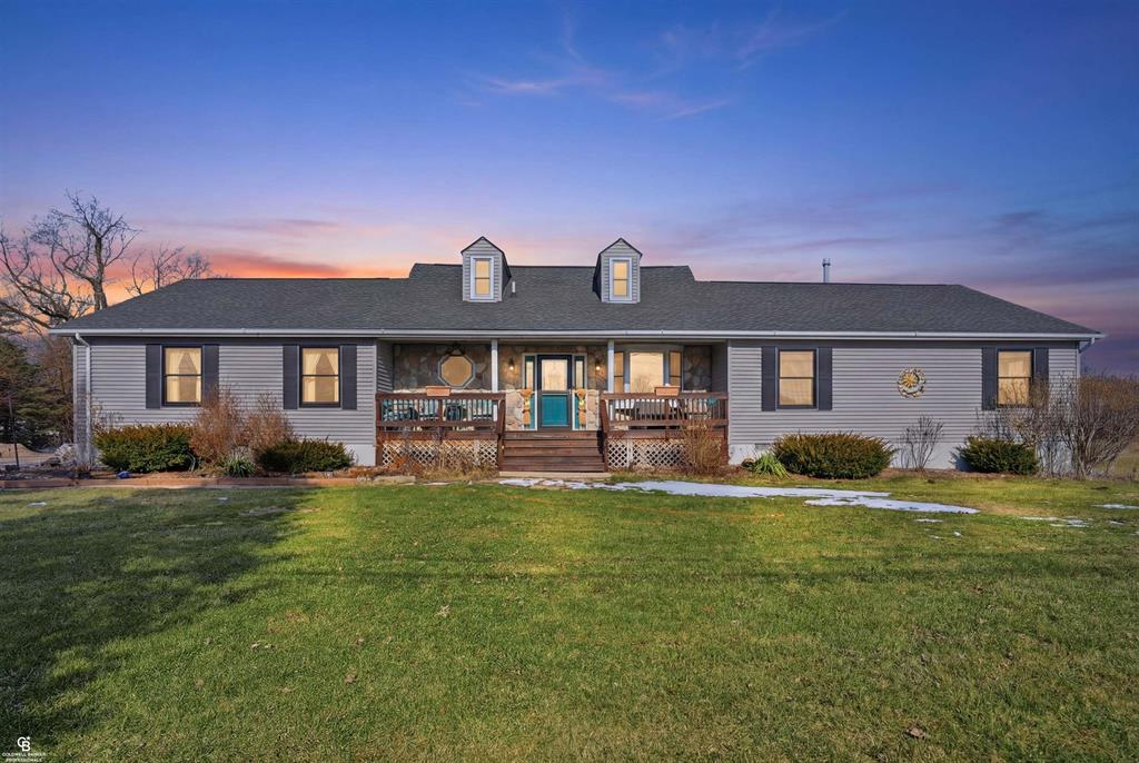 OPEN HOUSE FRIDAY 3/6 from 4pm - 6pm This spacious and well-maintained home featuring 3 large bedrooms and 2 full baths. It's large great room and dining room encompasses an entire wing of this home's 1996 double addition. Enjoy outdoor living with a fenced-in yard, expansive deck with gazebo, and a 26' x 40' barn - perfect for storage, hobbies, or outdoor activities. This home is situated on just under 11 acres of farmable land with an active and growing deer population; a true dream with room to roam. Major updates provide peace of mind, including a newer roof, whole-house generator, and natural gas service (no propane bills). The home is equipped with newer smart appliances, brand new LG refrigerator, Renewal by Andersen windows (installed 10/2025 with transferable warranty), a new heater and A/C system (installed 4/2025). Additional improvements include dry-locked crawlspaces, a whole-basement gutter system, and a new well and septic system (2020).  1 year home warranty is included.  Move-in ready with extensive upgrades inside and out!