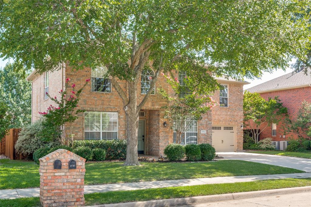 Welcome to 2701 Timberhill, where elegance and comfort embrace beneath the shade of mature trees and blooming Crepe Myrtles. Nestled in the highly sought after Towne of Flower Mound, known for its strong sense of community, extensive parkland, trail systems and yes Bluebonnets!  As you drive up to the property, curb appeal greets you with a lush landscape and the undeniable charm of a home that’s been deeply loved and meticulously cared for, with nearly $72K in recent updates and upgrades. Pride of ownership shines through every detail. Step inside to find beautiful amenities, spacious rooms, fresh paint, new carpet, new energy-efficient windows, that invite a cascade of natural light into every corner and the list goes on. The charm of the home flows effortlessly outdoors, where a beautifully designed custom outdoor kitchen and living area invites you to relax and enjoy. With its elegant tongue-and-groove half-pitch roofline, built-in grill, custom countertops, soft recessed lighting, and convenient electrical and gas hookups, it’s the perfect place to unwind at the end of the day. Whether you're enjoying a quiet evening under the stars or gathering with friends by the sparkling pool and peaceful water features, this space offers comfort, style, and serenity.
The backyard is a haven of green, perfect for play, pets, or peaceful afternoons. A separate bonus room, with private access to the yard and pool as well.
And through every season, you’ll stay comfortable thanks to two recently installed XL17i 17 SEER Trane AC units, ensuring efficiency and reliability.
2701 Timberhill is more than a place to live—it’s a place to grow, love, and thrive. A home filled with light, laughter, and endless memories waiting to be made.
**Welcome home to 2701 Timberhill.