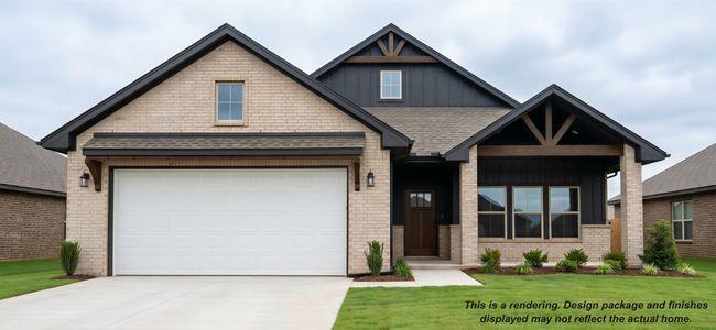Ask about our incentives! This 2,198 sq ft Craftsman sits in The Preserve at Covell, one of Edmond's most sought-after locations, with a living room made for hosting anchored by a full-wall fireplace under a trey ceiling and an island kitchen big enough for the whole family. Add 4 bedrooms, 3 baths, a 3-car garage, a dedicated study, covered front and back porches you don't want to miss it! Schedule your private tour today.