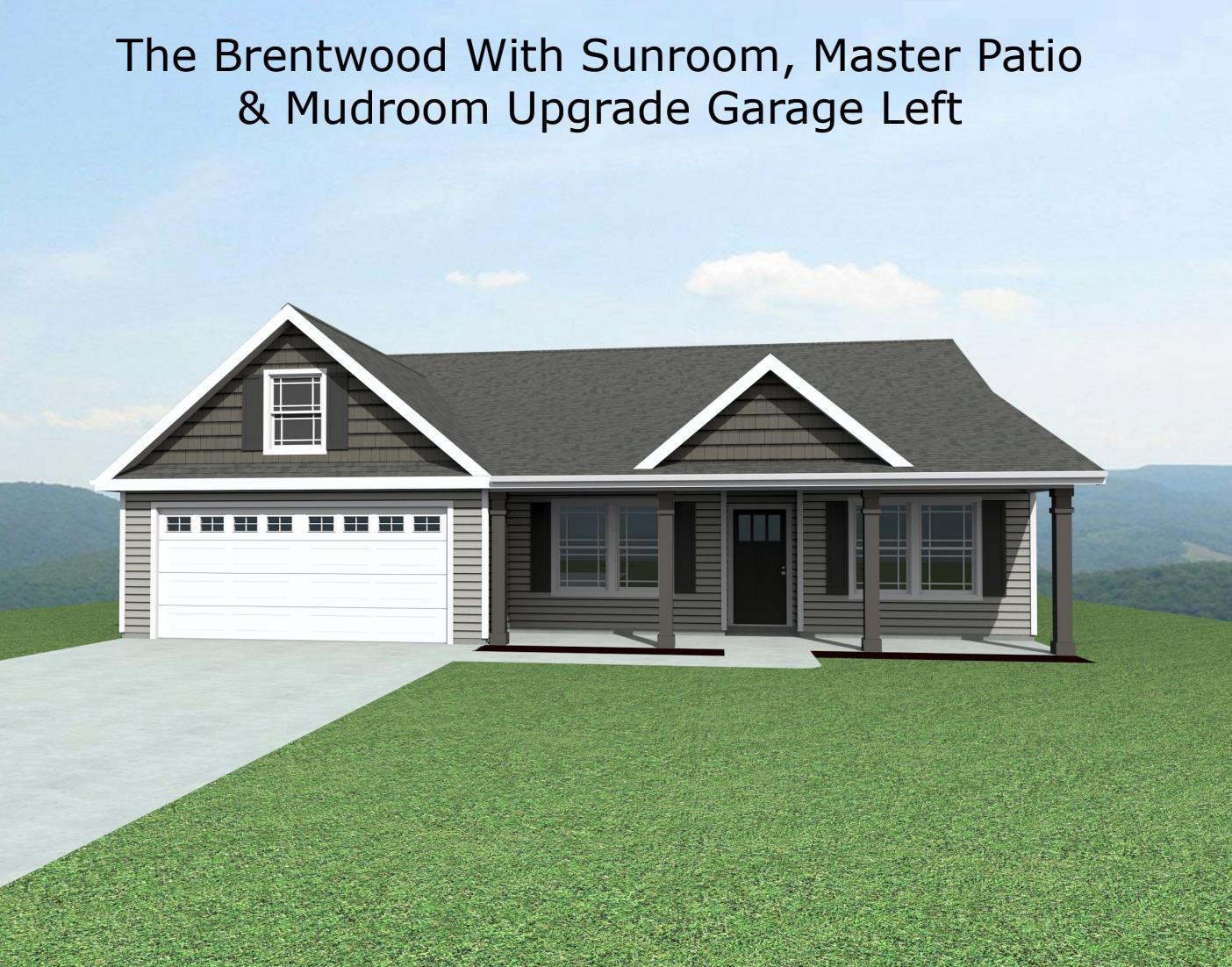 The Brentwood floor plan is an open concept home featuring 4 bedrooms and 2 bathrooms. This home also features the sunroom option! Walk-in pantry, and large kitchen with an island and nook. Granite counters throughout. Standard features in this home include stone exterior & architectural shingles, 10-foot ceilings in LR & Kitchen, crown molding with rope lighting in the master bedroom and living room, mud room and partially covered patio! Color options available depending on stage of construction. Incentives available when using a Preferred Lender & Attorney Lot 71