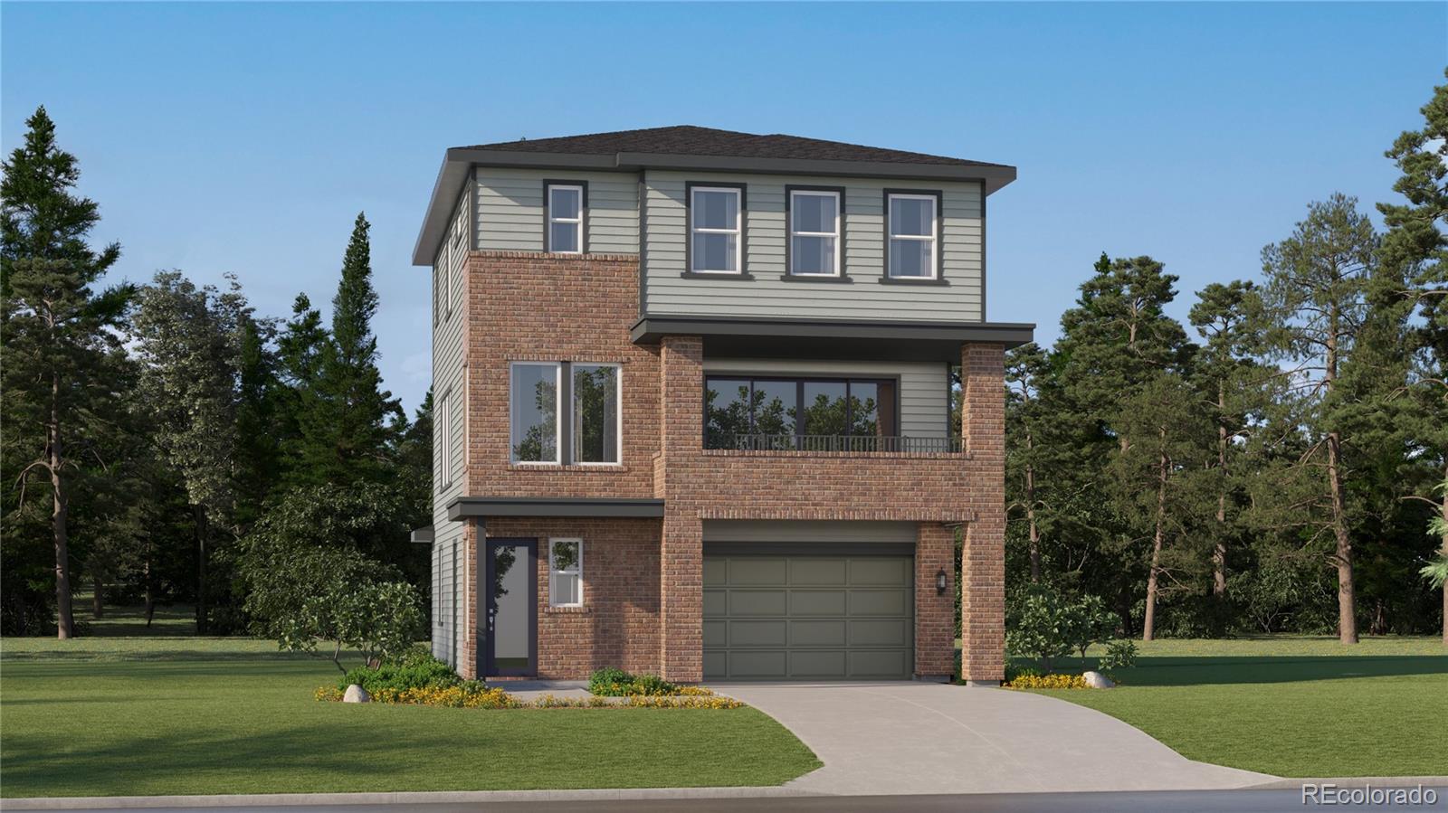 **Contact builder today about Special Financing for this home - terms and conditions apply**Anticipated Completion January 2026!Beautiful Boulevard 3-story plan in the brand new Vermilion community features 4 bedrooms (3 upper / 1 lower), 3.5 baths, great room, kitchen, laundry, 2.5 car garage and a crawlspace. Gorgeous finishes and upgrades throughout including luxury vinyl plank flooring, stainless steel appliances, Quartz package,  low maintenance backyard space and more. The builder provides the latest in energy efficiency and state of the art technology with several fabulous floorplans to choose from. Energy efficiency, and technology/connectivity seamlessly blended with luxury to make your new house a home. Vermilion Creek offers single family homes for every lifestyle. Close to dining, shopping, entertainment and other amenities. Association fee subject to change. Photos and the Matterport 3D tour are of a model home and are provided for illustrative purposes only. Features, finishes, and layout may vary and are subject to change. Large Outdoor living space balcony. Enjoy easy access to Tagawa Gardens and the Cherry Creek Trails right outside your neighborhood.