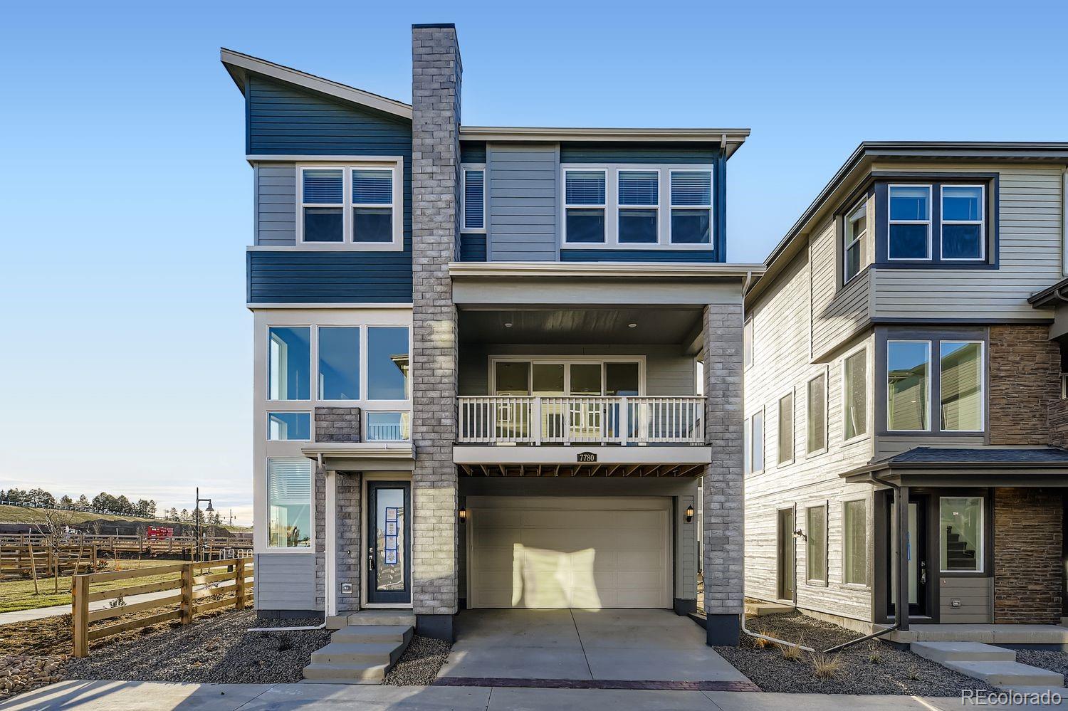 **Contact builder today about Special Financing for this home - terms and conditions apply**Available NOW!Prime location near expansive green space and landscaped walking paths. Gorgeous Overlook 3-story in the brand new Vermilion community features 4 beds (3 upper / 1 lower), 3.5 baths, loft, great room, kitchen, 2.5 car garage and crawlspace. Gorgeous finishes and upgrades throughout including Quartz package, luxury vinyl plank flooring, stainless steel appliances, spacious balcony and more.  The builder provides the latest in energy efficiency and state of the art technology with several fabulous floorplans to choose from. Energy efficiency, and technology/connectivity seamlessly blended with luxury to make your new house a home. Vermilion Creek offers single family homes for every lifestyle.  Close to dining, shopping, entertainment and other amenities. Photos are model only and subject to change.  Finishes subject to change.  Washer/ Dryer / Whole House Blinds / Private Fencing.   Enjoy easy access to Tagawa Gardens and the Cherry Creek Trails right outside your neighborhood