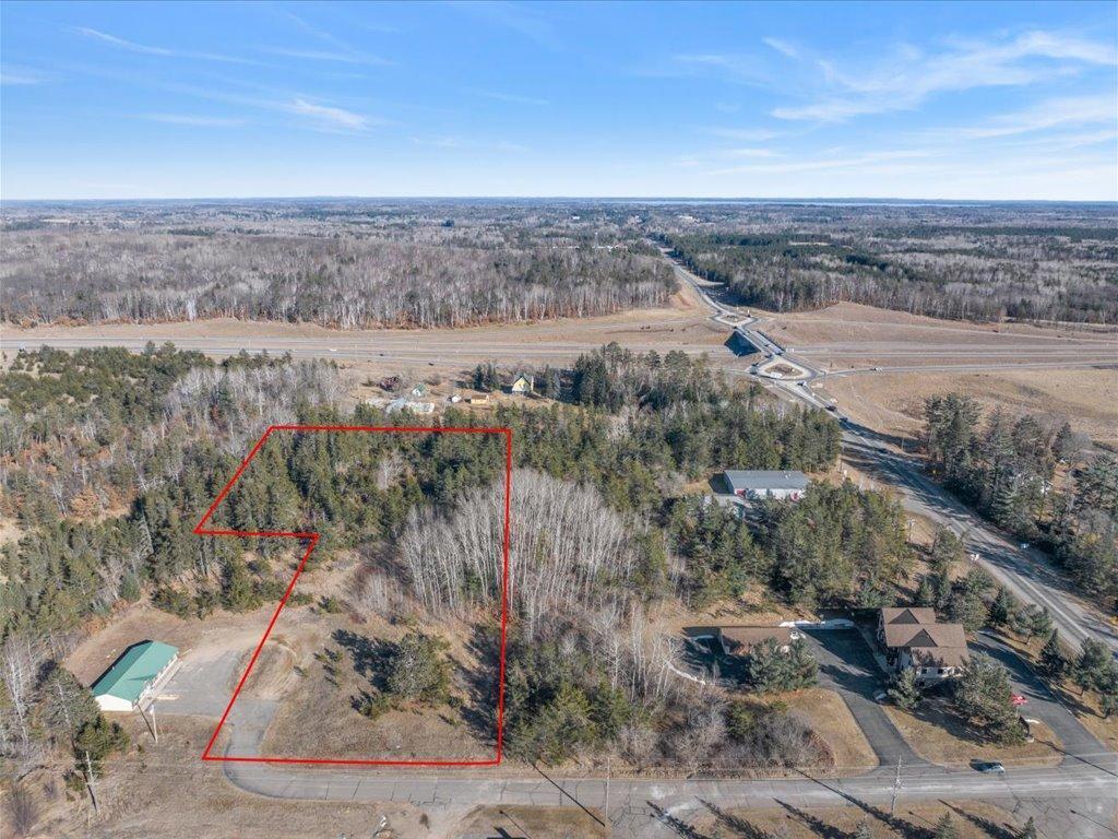 Come check out this highly sought after parcel.    This piece has great commercial opportunity. Perfectly located in the town of Peqout Lakes right off of 371. Come start your new business in the heart of lakes country.