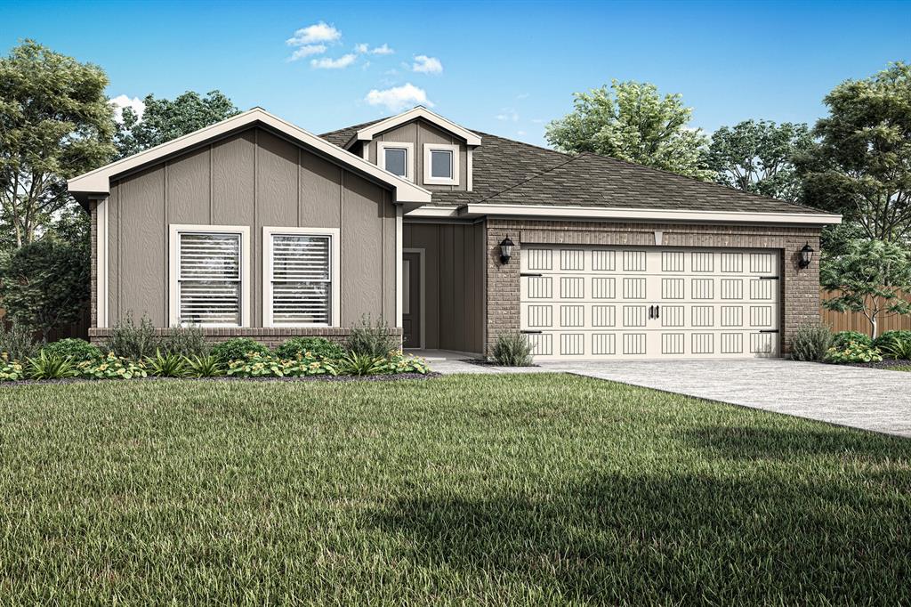 The Dutton floor plan features three spacious bedrooms, two bathrooms, and a versatile flex room, offering plenty of space for both relaxation and productivity. Its open-concept layout seamlessly connects the kitchen, dining area, and family room, making it ideal for everyday living and effortless entertaining. The flexible bonus room can easily serve as a home office, game room, workout space or whatever best fits your family’s lifestyle. Step outside to enjoy the fully fenced backyard and covered patio, perfect for relaxing or hosting gatherings year-round. With thoughtful design, spacious living areas and upgraded features throughout, the Dutton is a home that adapts to your family’s needs.