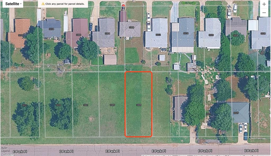 Excellent investment opportunity featuring three flat, buildable lots. Ideal for resale or long-term rental. Utilities in close proximity. Lots to be sold as a package: 3001, 3005, and 3009 E Park Place.