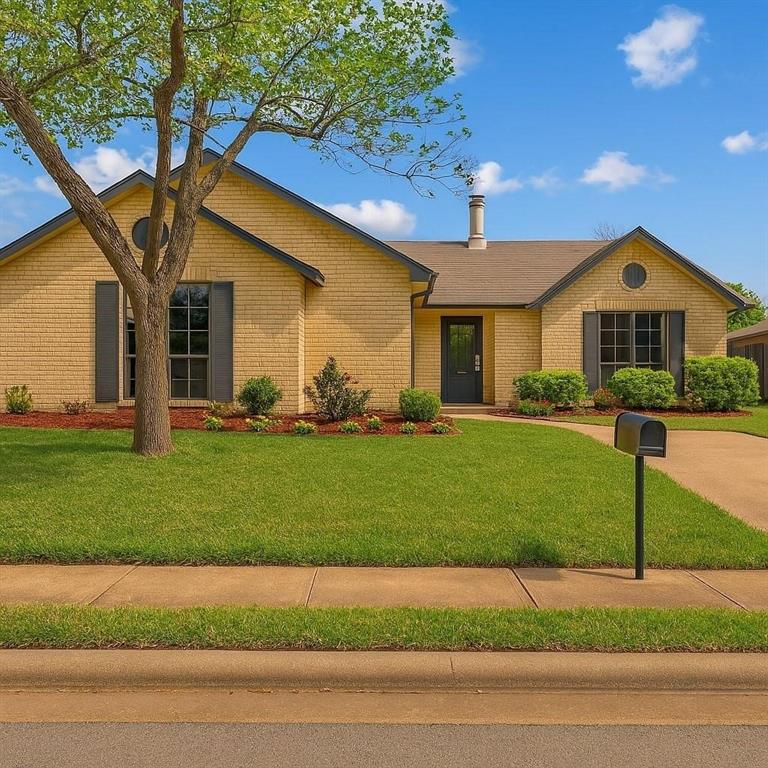 Light, bright, fully remodeled, and positioned in a rapidly appreciating area.Seller is offering 20,000 toward buyer closing costs. More details in private remarks.Light, Bright, and Fully Remodeled, A Must-See in the Heart of Bedford.This single-story home sits in a mature Bedford neighborhood in HEB ISD. You are within walking distance to Trinity High School and minutes from DFW Airport. Shopping, dining, and entertainment are close by, which makes this location ideal for busy families.The interior offers a clean open layout with new flooring throughout, fresh paint inside and outside, and new interior and exterior doors. The remodeled kitchen includes granite countertops, a modern backsplash, new appliances, and updated cabinetry. Both bathrooms feature full renovations with sleek finishes. Foundation repairs are complete with a transferable warranty.The large backyard offers space for kids, pets, and outdoor gatherings. Refrigerator and dining table are negotiable. The area is seeing strong activity with new homes and rising prices, which gives this property solid investment potential. It is priced below market value.Brand new homes across the street start at 600,000 and have smaller yards. This home delivers stronger value and more space for your family.Ready for a new owner or a smart investor. Schedule your showing today.
