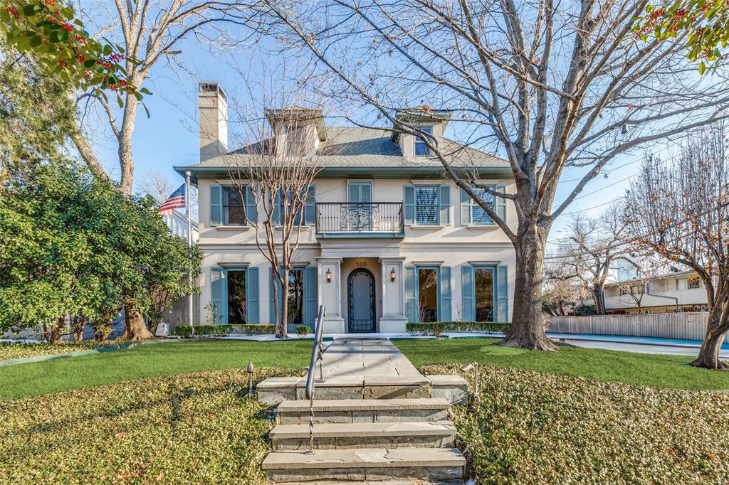 Located in the heart of Highland Park, this wonderful home offers a rare combination of privacy, walk-ability, and lifestyle, backing directly to the Katy Trail and just steps from Knox area dining, shopping, and entertainment. Designed with an ideal floorplan for everyday living and entertaining, the home features a spacious primary suite with a private balcony overlooking the backyard, a generous spa like bath, and large his & hers closets. The three car detached garage is topped by a large game room, providing flexible space for entertainment, guests, or a home office. The backyard is an entertainer's dream, highlighted by the large pool & spa with ample outdoor space, perfect for relaxing or hosting. This is a rare opportunity to enjoy luxury living with direct access to one of Dallas' most coveted trails and neighborhoods.