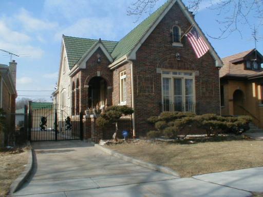 Stunning English Tudor like no other in the area! Perfect North Mayfair location very close to I90-94 & shopping. This is a magnificent prop. for those that won't settle for less. Modern kitchen w/ granite counter tops and cherry wood cabinets with Breakfast area. SS appliances and C/T floors. Sunk-in Living room with floor to ceiling wood burning fireplace. Master bedroom with super 20x10 closet & new master bath/ Jacuzzi. Side drive & large patio with sun shaded roof and entertaining area. 7 year new tile roof on the home that will last you many, many years to come. Garage also has a new roof. Newer heating boiler and water tank. New tuckpointing in the home. Sliding steel door in the back towards the alley. New basement tile floors and kitchen for mom and pop. A/C units in basement, window units elsewhere. Seller needs 30 days possession minimum after closing.