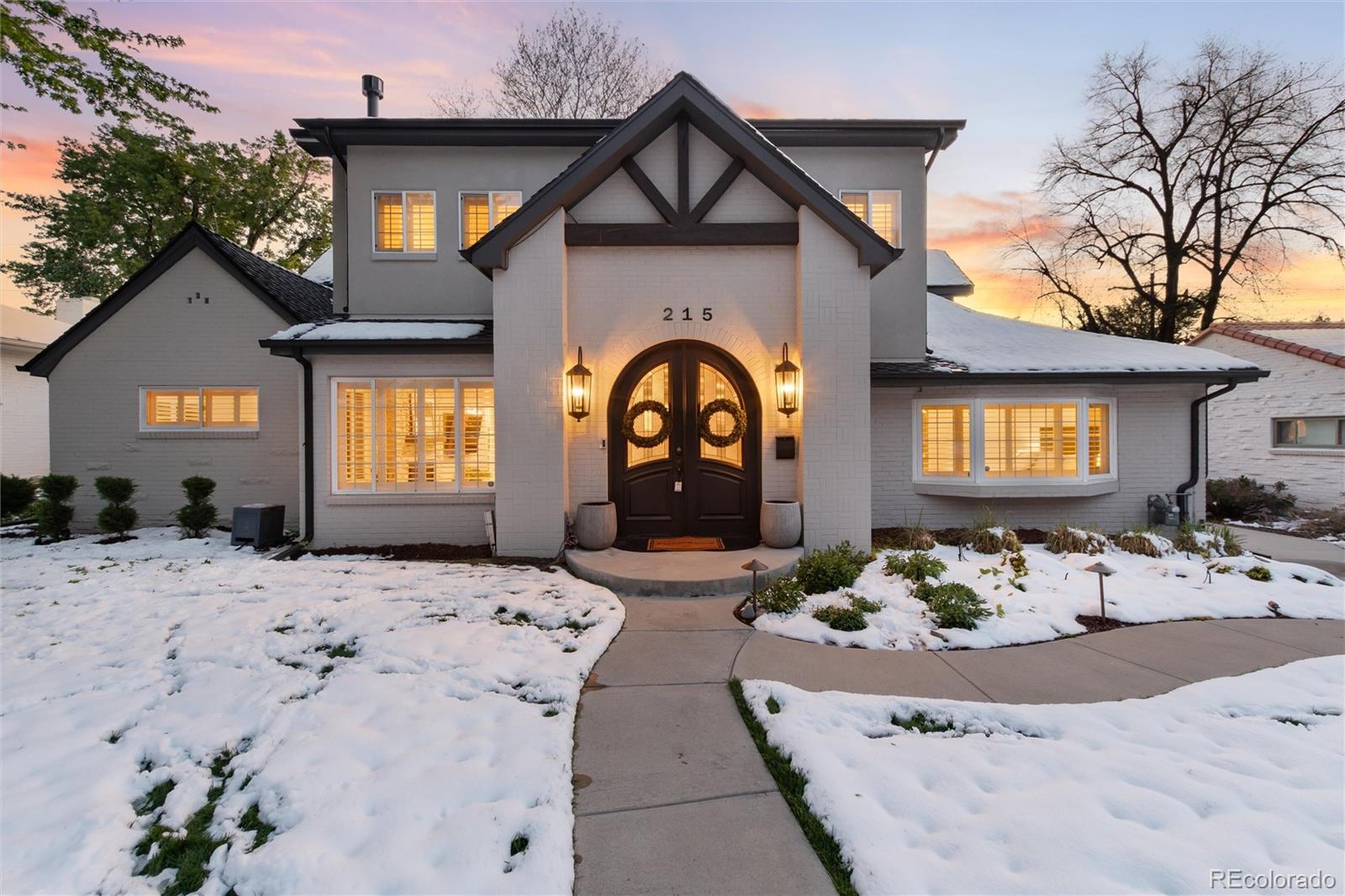 If the quiet winding streets of Crestmoor Park have been calling to you, throw open the grand double doors to this remodeled 3,400 square foot home that makes elegant living easy. The large living room flows effortlessly into the dining room, with space for all of your favorite people. No one needs to be locked away in the kitchen here, because the space invites loved ones to bond while trying new recipes (bound to be successful with the help of new high-end appliances), with a direct view of the fun in the backyard from the kitchen sink. Indoor/outdoor living happens the moment you open the near-full wall of sliding doors to the fully-fenced back yard, complete with a gorgeous mature tree, grill, and detached two car garage. Much of this 9,510 square foot parcel is the backyard oasis. The main level goes on to reveal two bedrooms with a full bathroom, laundry on the main level, and one of the two primary suites.  Upstairs, you will find another primary suite with its own balcony (a glass of wine on the balcony while the sun sets? Yes, please!), home office space, and hidden nooks. Multiple generations could live here without the need for alterations. If you tire of the tranquility at home, throw on your sneakers and join the neighbors walking the neighborhood, or stroll over to the Call your Mother Bagels, Park Burger, or Pete's Market in 11 minutes. Robinson Park is a 3 minute bike ride away. Crestmoor Park, and its brand new playground, is a 13 minute walk away. Denver's Capitol building, and the beating heart of downtown, are a 13 minute drive away.