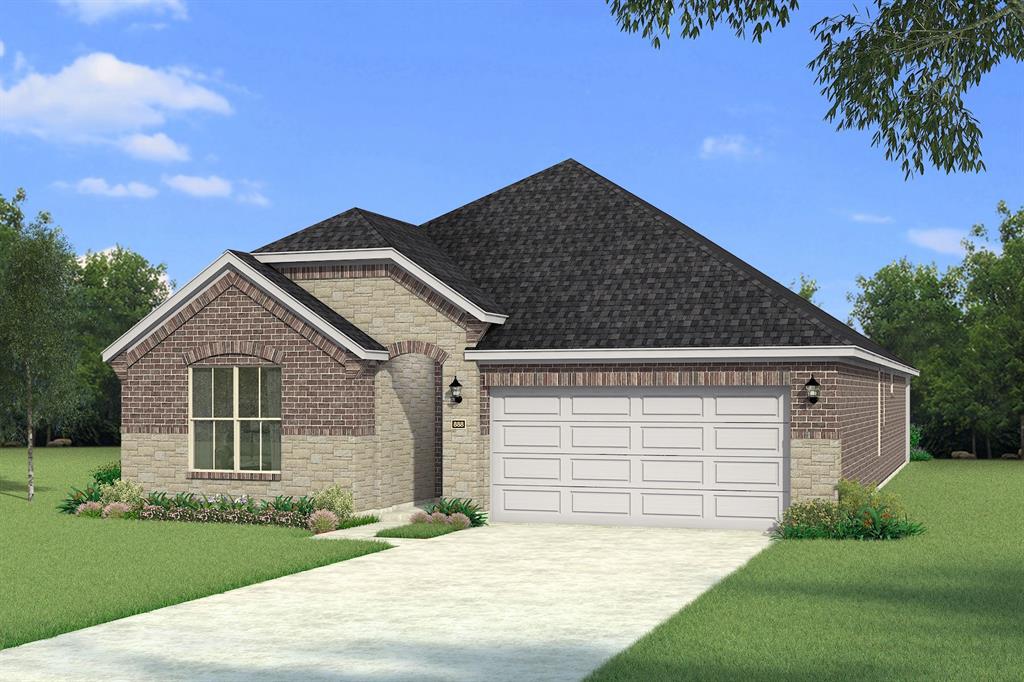 Built by Mattamy Homes -  The Kiara. The Kiara by Mattamy Homes is a thoughtfully designed one story home offering 3 bedrooms, 2.5 bathrooms, and a layout that blends open living with everyday comfort. At the heart of the home, the spacious Great Room flows seamlessly into the dining area and European kitchen, creating a bright, connected space ideal for gathering and entertaining. Enhanced ceilings elevate the main living areas, adding volume and an airy feel throughout, while the covered patio extends your living space outdoors. The private primary suite is tucked toward the back of the home and features a generous walk in closet and a well appointed bathroom for a relaxing retreat. Two secondary bedrooms are positioned toward the front with access to a full bathroom, offering flexibility for family or guests. A flex room near the foyer provides the perfect space for a home office, playroom, or additional living area. With its smart layout, open design, and inviting atmosphere, the Kiara offers the space and versatility to fit the way you live. Built with energy-efficient features, including ENERGY STAR® certified Whirlpool® appliances and an Ecobee smart thermostat, the Kiara offers lasting value.