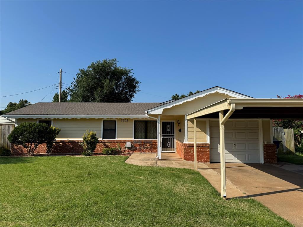 Are you looking to live just 10 minutes from Tinker Airforce Base or less than 15 minutes to OU Medical Center? Well, this is the place for you! This charming 3 bed, 2 bath home has 2 living areas, 2 full bathrooms, and beautiful french doors that lead you out to the spacious backyard. This one could be yours, so schedule your showing today!
