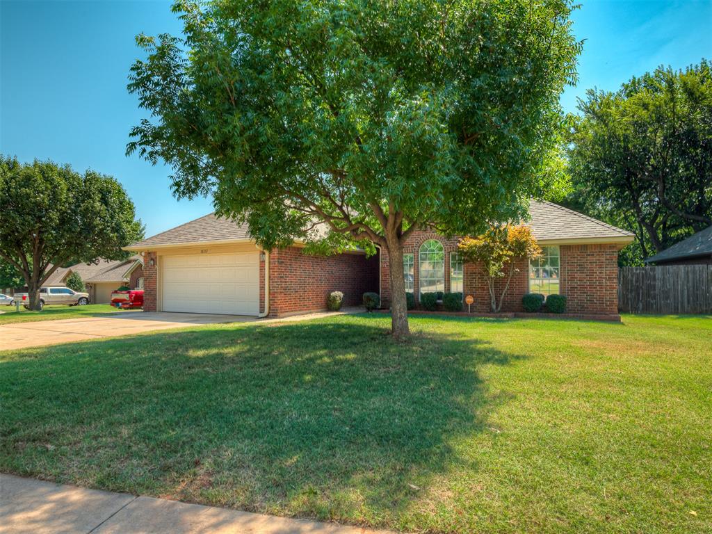 Massive price improvement! Don’t miss your chance—schedule your private showing today and experience this home before it’s gone. Join us for an Open House this Sunday from 2–4! This charming 3-bedroom, 2-bath home in Edmond Schools blends fresh style, thoughtful updates, and a location you’ll love. Fresh interior paint in the designer-favorite Greek Villa and brand-new carpet create a crisp, move-in-ready feel throughout, while tall ceilings and crown moulding add an open, elegant touch. The gorgeous updated primary bath is a true retreat—featuring a soaking tub, an oversized shower, and a double vanity with plenty of storage and style. The guest bath shines, too, with fabulous upgraded counters and a modern feel.

The heart of the home flows seamlessly into the outdoors, where a large, freshly stained deck—both covered and uncovered—offers the perfect space for entertaining, relaxing, or dining al fresco. Beyond the fence, mature trees create a beautiful natural backdrop and add to the home’s sense of privacy. Storm shelter in the garage floor brings peace of mind during storm season. Just a few doors down, a small neighborhood park invites relaxation and play, and you’re only minutes from Edmond’s best restaurants, shopping, and entertainment.

With its spa-like primary suite, inviting outdoor space, and unbeatable location, this home is ready for its next chapter—you!