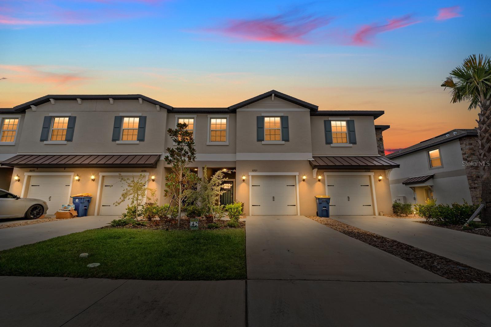 Your next chapter begins in the highly sought-after Mirada community with this charming two-story townhome featuring 3 bedrooms, 2.5 bathrooms, and a one-car garage. Step inside to an inviting first floor featuring an open-concept layout that effortlessly connects the spacious living room, dining area, and kitchen. Natural light fills the space, and the covered patio just beyond the sliding doors creates the perfect setting for peaceful morning coffee or evening relaxation. The kitchen is a standout with granite countertops, stainless steel appliances, and ample cabinet space—ideal for cooking, entertaining, and everything in between. The first floor is finished with sleek tile flooring for easy maintenance and a polished look.The two secondary bedrooms share easy access to the full bathroom, while the private owner’s suite is tucked away in its own corner, featuring a spacious walk-in closet and a full ensuite bathroom. Soft carpeted flooring on the second level adds warmth and comfort throughout the sleeping spaces.Living in Mirada means enjoying an unmatched lineup of amenities, starting with the show-stopping 15-acre Lagoon—complete with swimming, kayaking, paddleboarding, and white-sand beaches for endless fun in the sun. Additional community perks include a resort-style pool, playground, dog park, and scenic walking and biking trails that invite you to explore the outdoors.Perfectly positioned in the peaceful city of San Antonio, FL, Mirada offers convenience at every turn. You're just minutes from Publix, The Market at Mirada, The Grove, Tampa Premium Outlets, Wiregrass Mall, and a wide variety of restaurants. Commuting is a breeze with quick access to I-75, connecting you to Wesley Chapel, Dade City, and downtown Tampa.Don’t miss your chance to lease this modern townhome and experience resort-style living every day—schedule your tour today!