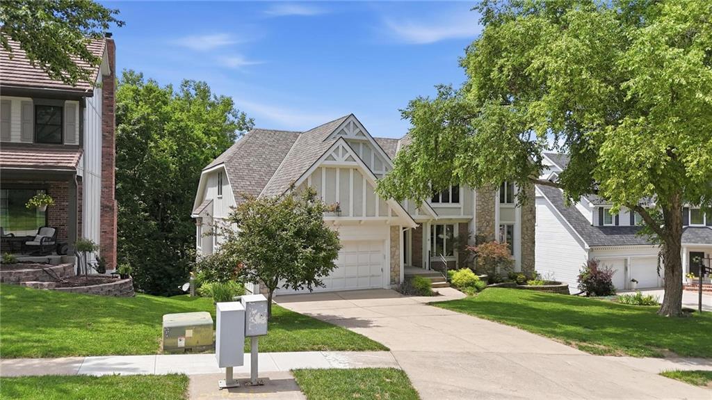 Coveted Lakewood 1.5-Story! This beautifully maintained home offers the perfect blend of comfort, space, and lifestyle. The main level features a spacious primary suite with a split bath layout, providing privacy and convenience. The open and inviting floor plan is ideal for both everyday living and entertaining.Upstairs, you’ll find two additional bedrooms and a versatile den/loft area that makes a perfect home office, study space, or second living area.The finished lower level provides exceptional additional living space, complete with a bar, built-ins, bonus recreation area, and a non-conforming bedroom ideal for guests, hobbies, or a workout room. You’ll also appreciate the abundance of storage throughout the home.Enjoy all that Lakewood has to offer, including private lakes for boating and fishing, swimming pools, tennis and pickleball courts, golf, parks, playgrounds, walking trails, athletic fields, and a vibrant community atmosphere. Conveniently located near shopping, dining, and top-rated schools, this home offers the opportunity to enjoy resort-style living every day.Don’t miss your chance to own a wonderful home in one of Lee’s Summit’s most desirable neighborhoods!
