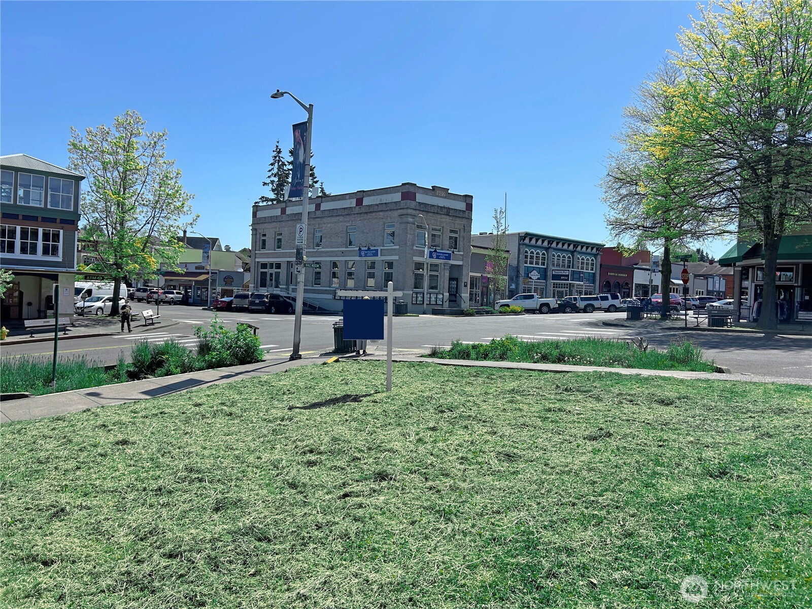 Become a part of Friday Harbor’s history by being a part of its future with this perfectly located corner lot. It was originally Churchill's General Store in 1892, later becoming the Bayview Tavern, then after 1943, it was rebuilt as the iconic Herb's Tavern.  This is an exciting and rare opportunity in the heart of downtown Friday Harbor. Great commercial location on a major corner lot with southern exposure providing all-day sun.  The lot is approximately 70 ft x 50 ft. The possibilities are many, including but not limited to, Retail Sales, Professional Services, Indoor Entertainment, and Transient Accommodations. Water, sewer, and power available.