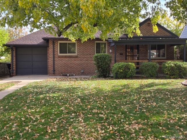 Welcome to the Pride of Montclair in this historic Denver Bungalow! This charming 3 bedroom, 2 bathroom brick home has the iconic Denver Square appeal written all over it! Gorgeous updated kitchen,  updated bathrooms, original hardwood floors, and fully finished basement is sure to catch your eye.  This cozy and quant home sits on a large Denver lot with a huge backyard ready for all outdoor activities!  This home is located to walking distance (or a short drive) to ALL amenities including grocery store,  restaurants, hospitals, and many Denver attractions! Come see this beautiful home!