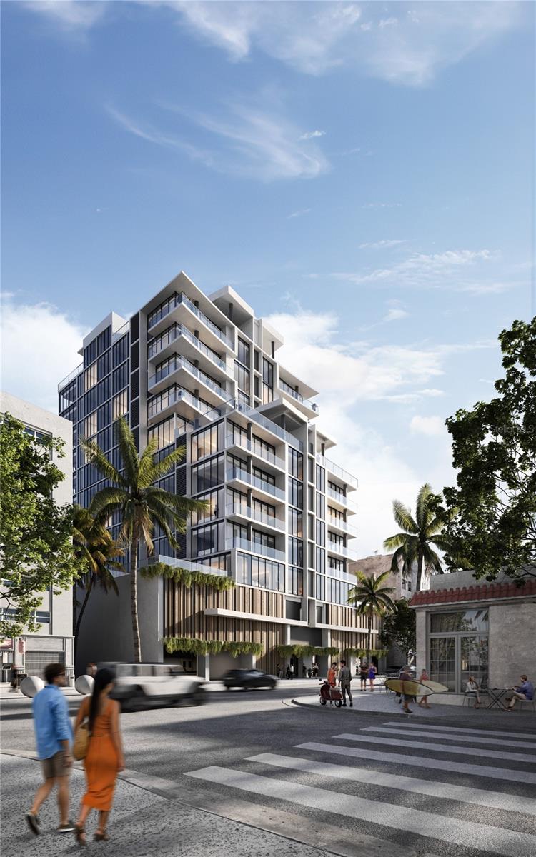 Pre-Construction. To be built. A signature penthouse in Condado’s premier new development, The ICON. This exceptional two-story penthouse will redefine Condado Beach’s skyline as one of its most distinguished contemporary residences. Located on exclusive Ashford Avenue, The ICON is a boutique collection of just 32 residences, conceived with generous proportions, refined detailing, and expansive ocean and city views.Spread out over two floors, the penthouse encompasses 3,762 square feet of interior living space and an immense 762-square-foot private terrace, for a total of 4,524 square feet, with coveted northeast exposure. A private elevator within the residence provides seamless access between both levels and allows the building’s amenity floor, with rooftop pool and outdoor kitchen, to feel like an extension of the private residence.Refined interiors by Palacios are complemented by elegant finishes, contemporary detailing, and integrated smart-home features. The gourmet Molteni&Co kitchen brings Italian design and craftsmanship to the residence, with premium finishes and an elevated appliance package anchored by Wolf and Sub-Zero.Floor-to-ceiling glass fills the home with natural light and frames sweeping views toward the Atlantic, while the two-story configuration creates an exceptional sense of scale and privacy.Residents of The Icon enjoy approximately 5,000 square feet of indoor and outdoor amenities, including 24-hour security and concierge services, a business lounge, children’s playroom, state-of-the-art fitness center, and rooftop pool with resident lounge and outdoor kitchen.The residence includes dedicated parking with EV charging stations and a private storage room, adding convenience and functionality to this exceptional offering.With its extraordinary scale, private elevator, expansive terrace, and commanding position atop The Icon, this is a singular residence in the heart of Condado Beach—an exceptional trophy property at one of San Juan’s most coveted addresses.