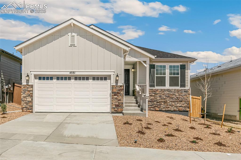This beautiful one story 4 bedroom 3 full bath home with office has everything you will love about Terrain Oak Valley in Castle Rock.   Inside, discover an open floor plan with 9ft ceilings. This spacious great room for friends and family gatherings as you are able to walk directly out to the oversized covered deck which is an extension of living space. Walk to the lower level where you have a finished basement including a spacious  recreation room, bedroom, and full bathroom.  The finished lower level is 1390 square room for pool table, game table, entertainment space and more. On the main floor the stylish kitchen boasts of a large island, 42-in. Timberlake Linen upper cabinets accented with a Latte cabinet stained island with a waterfall counter top. Callcatta Idillio Quartz counter tops accented with Nellige Zeo backsplash.  GE Profile Gourmet Kitchen stainless steel appliances includes a double oven. On the main floor the primary suite showcases large walk-in closet, and a connecting spacious primary bathroom with a large linen closet, oversized dual sink and a sit down shower. Welcome home as it is both nature and city, work and play, adventure and leisure. Nature is right out your door. You can enjoy walking and hiking trails that wind through the entire community. If you just want to sit and relax, within walking distance is the Swim Club/pool. The Swim Club (Clubhouse ) is a warm gathering space, big screen TV, and fireplace. Terrain also offers the Dog Bone Park where you can unleash your 4-legged family members and let them run free. Also enjoy Wrangler Park with tennis courts, a picnic pavilion, playgrounds, and play fields. Centrally located on the plateau is Ravenwood Park with spectacular views, playground, and a long in-ground slide.